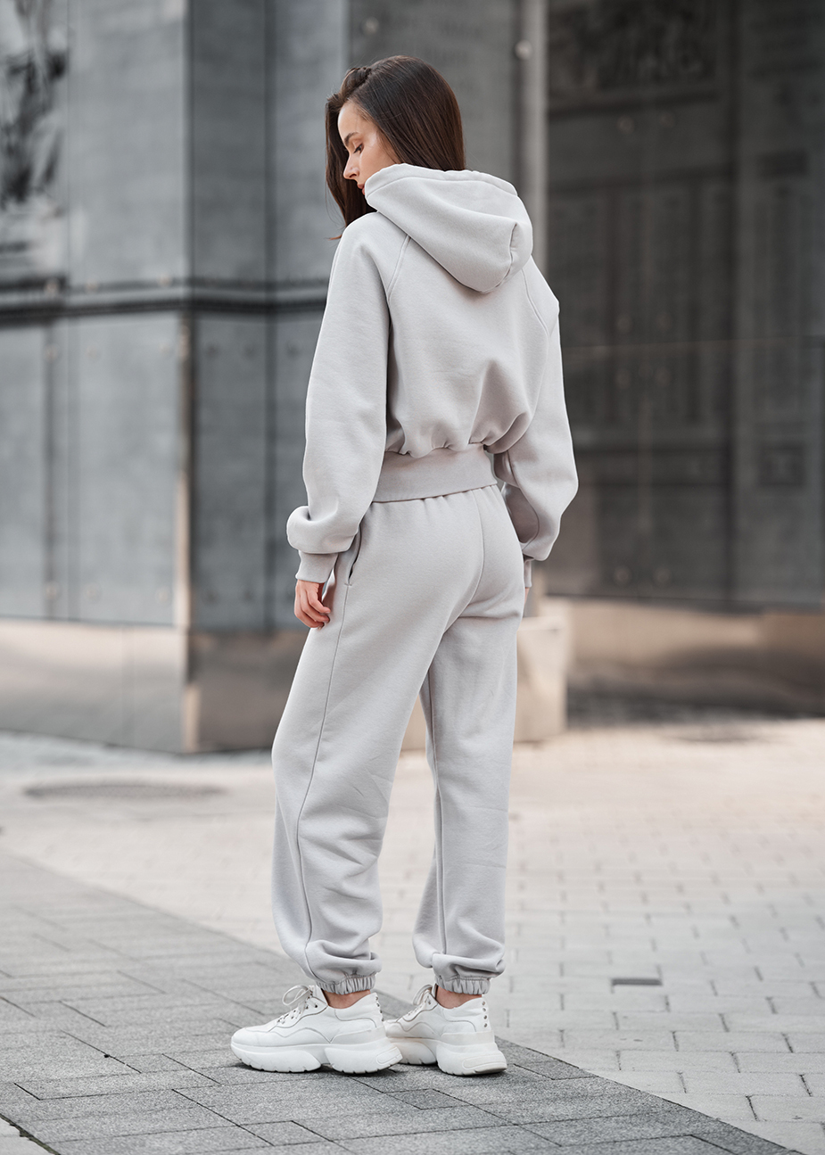 Dres Staff meg light gray fleece