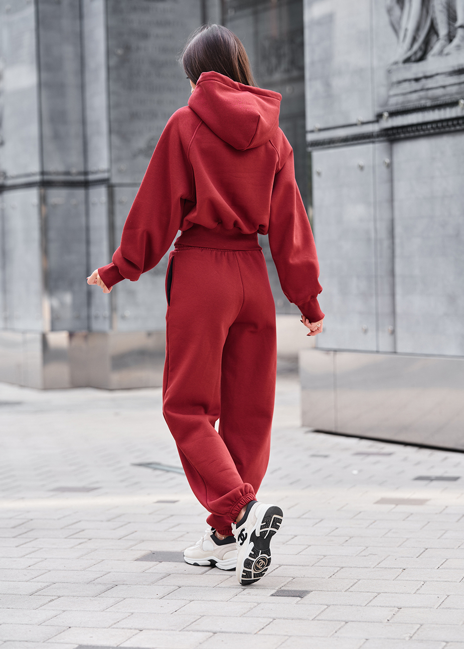 Dres Staff meg bordo fleece