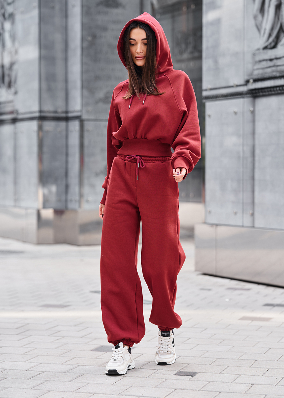 Dres Staff meg bordo fleece