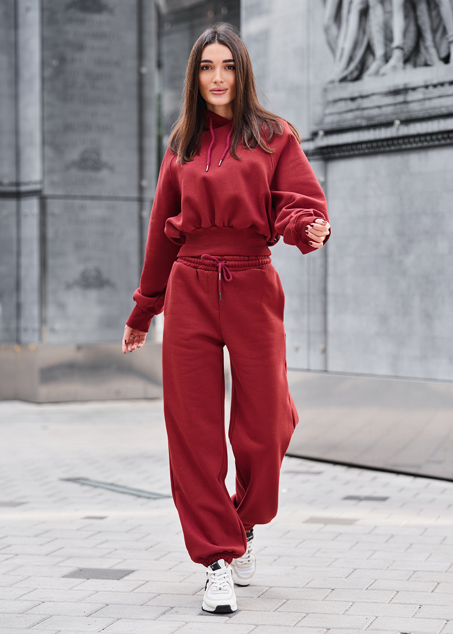 Dres Staff meg bordo fleece