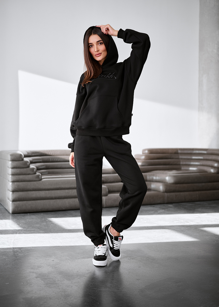 Dres Staff nex black oversize fleece