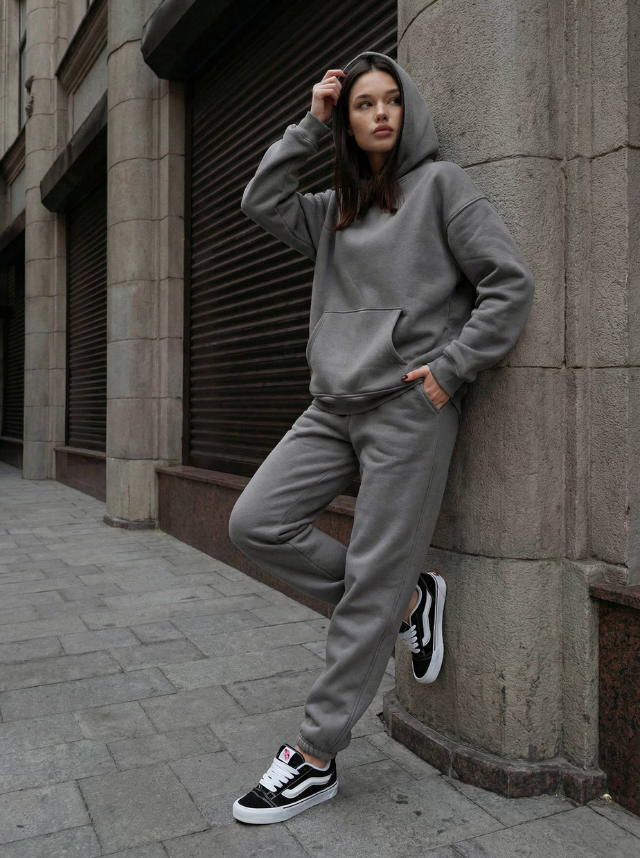 Dres Staff nex gray oversize fleece