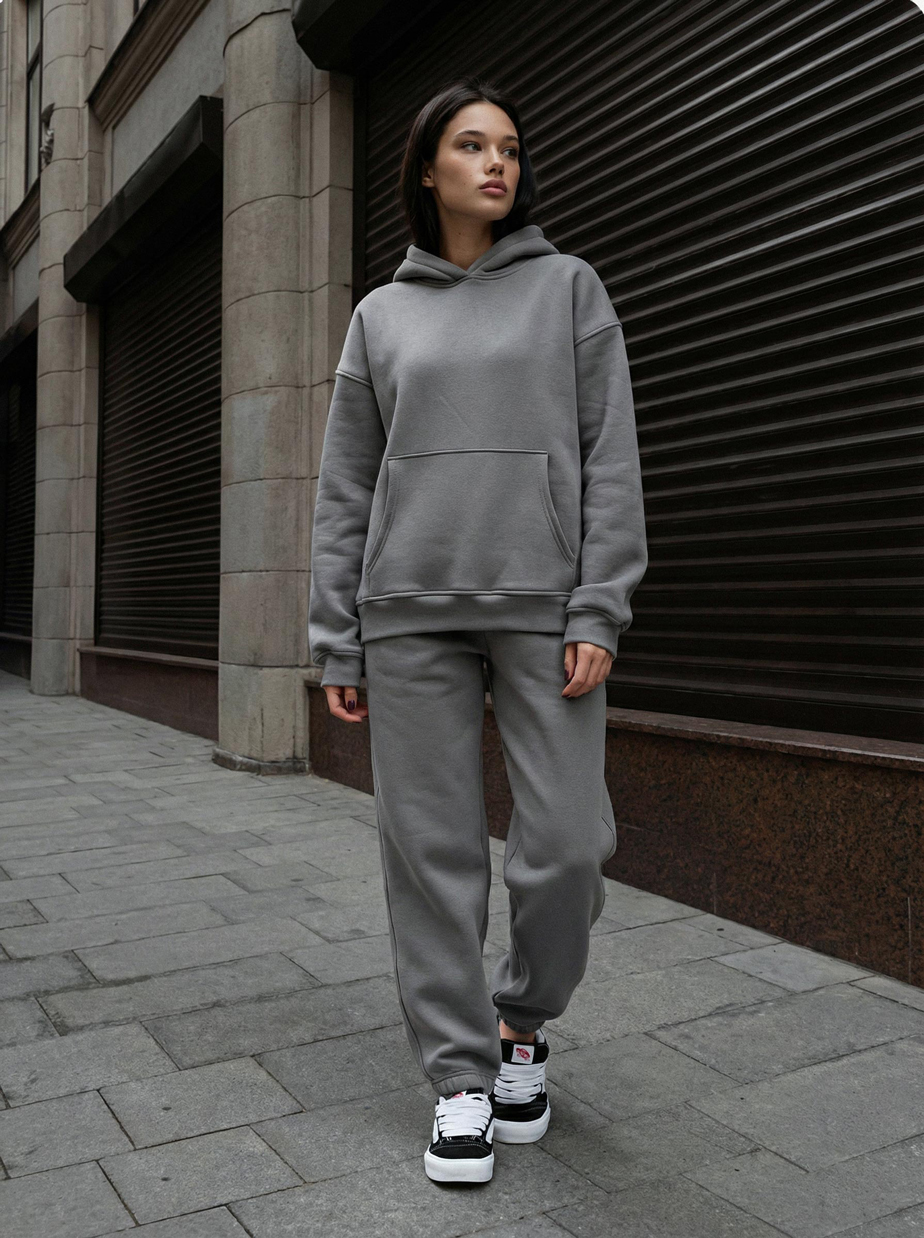 Dres Staff nex gray oversize fleece
