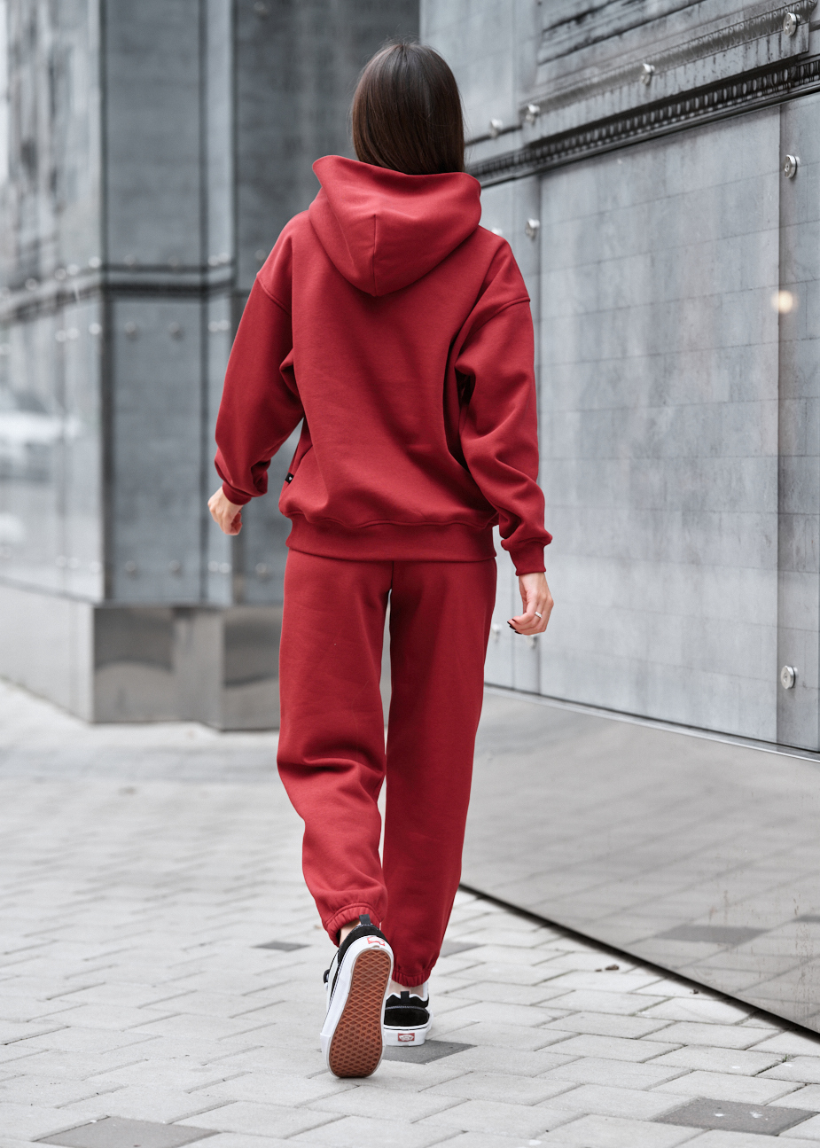 Dres Staff nex bordo oversize fleece