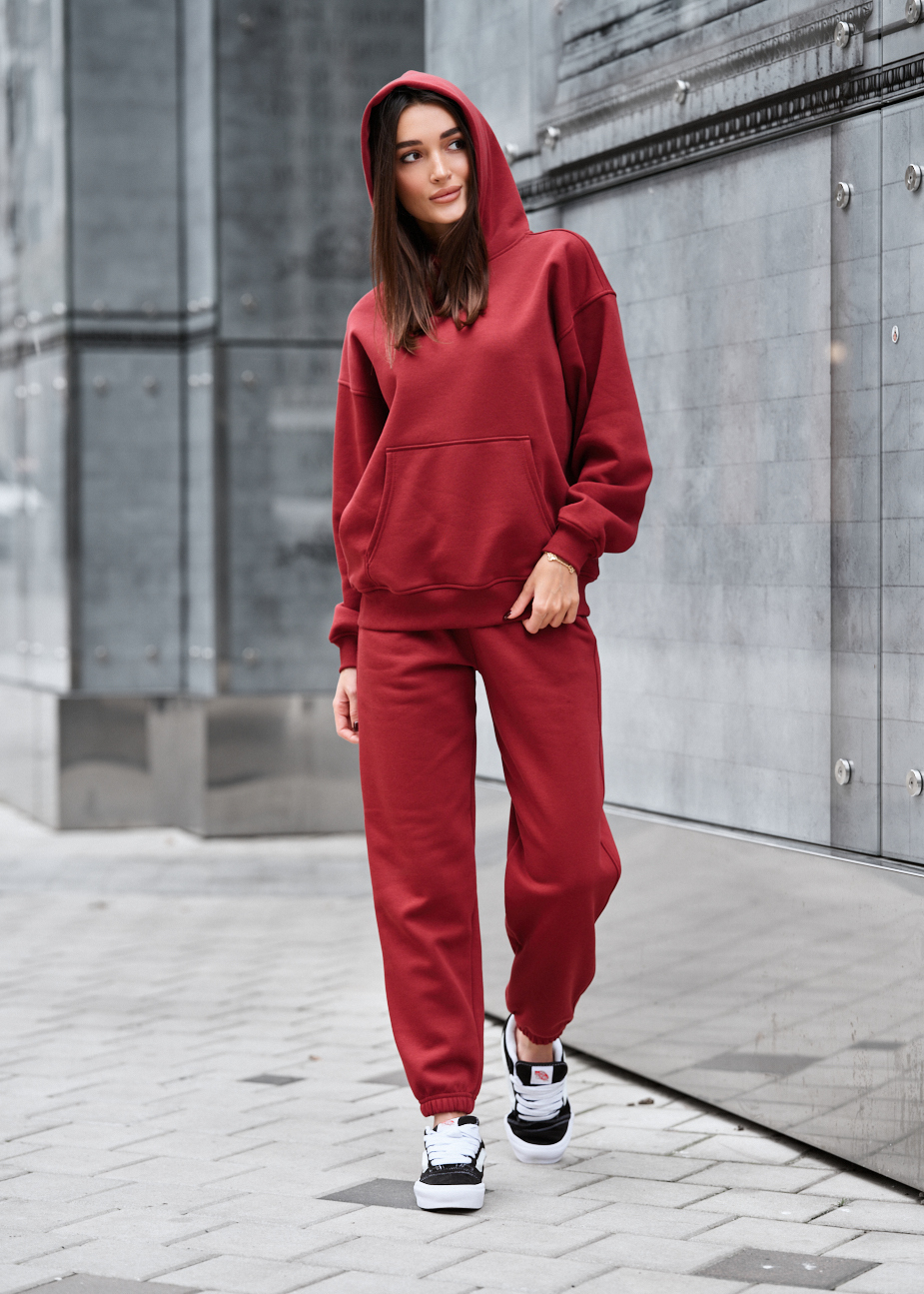 Dres Staff nex bordo oversize fleece