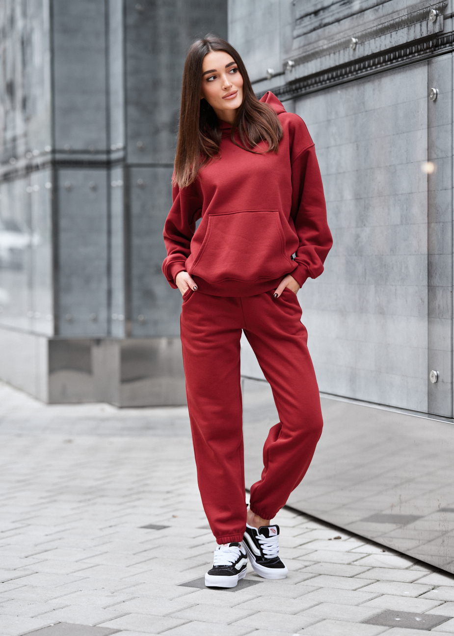 Dres Staff nex bordo oversize fleece