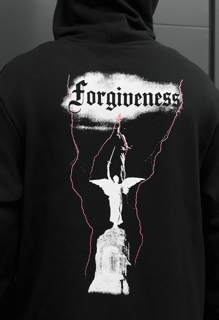 Bluza Staff forgiveness oversize