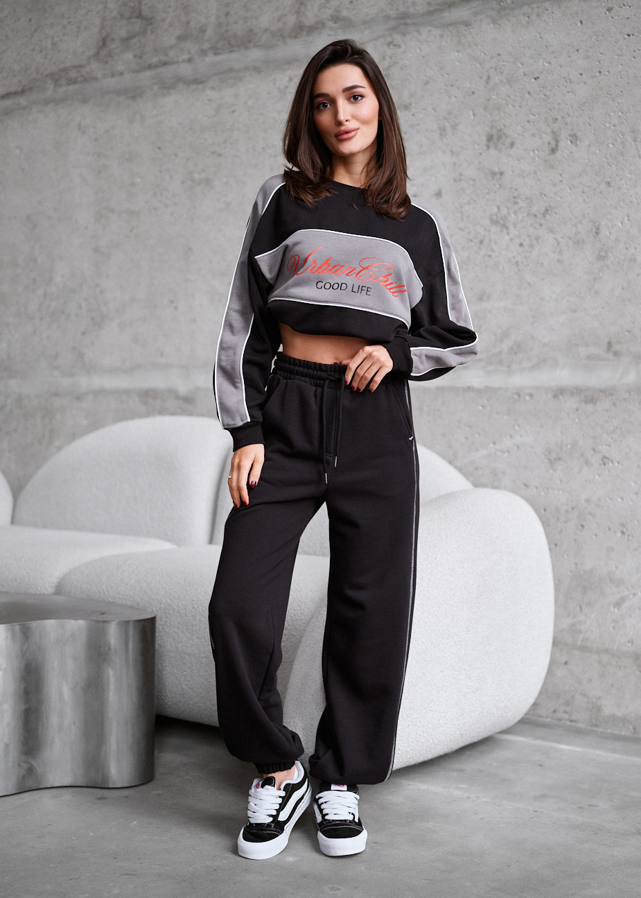 Spodnie dresowe Staff yea black