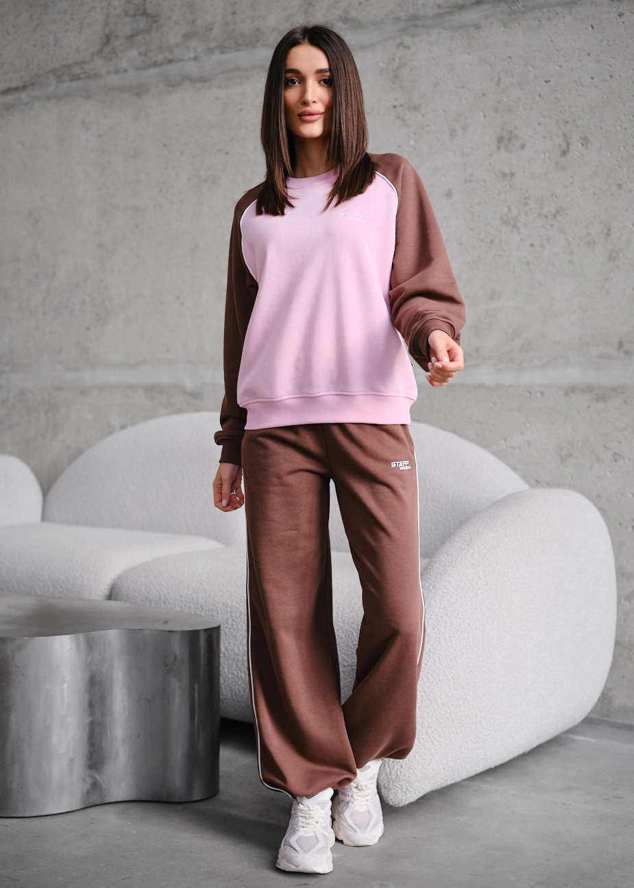 Dres damski Staff all brown & pink