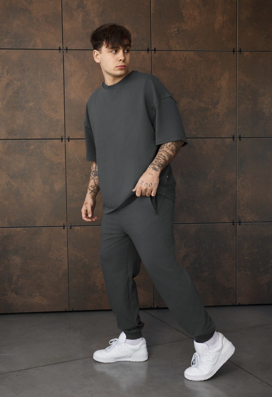 Dres Staff qix dark gray oversize premium