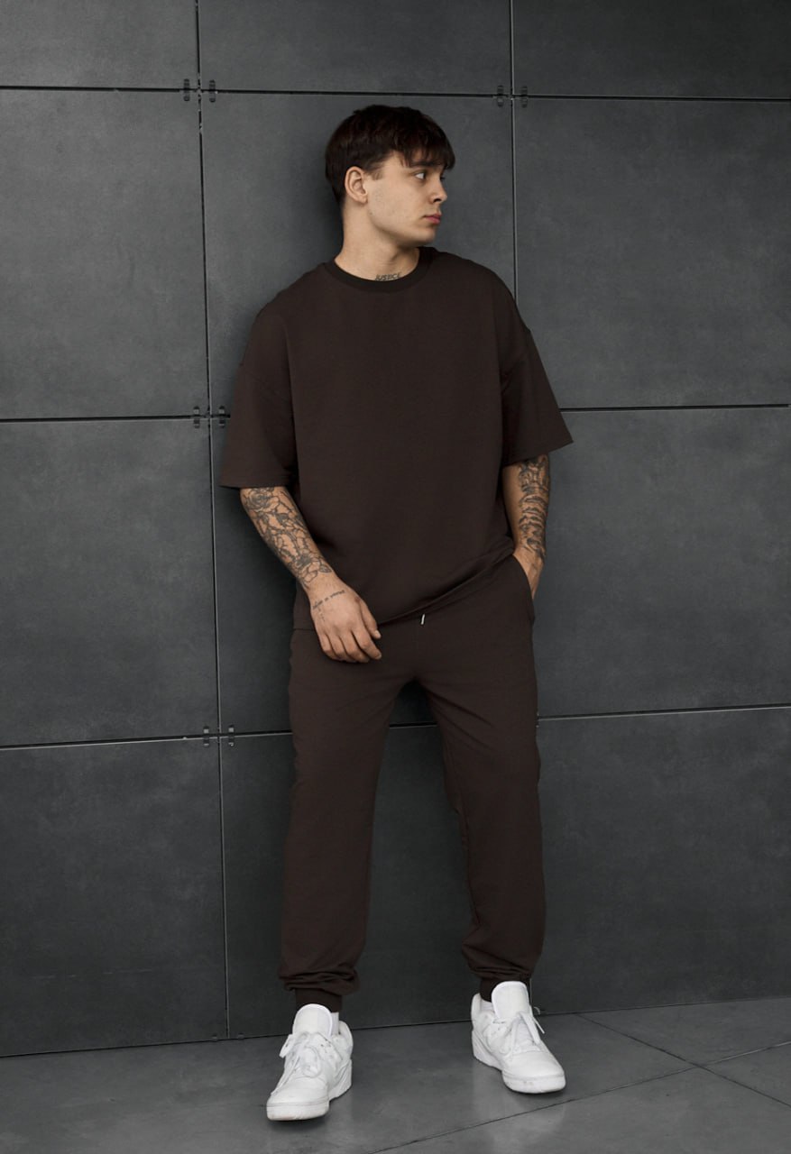 Dres Staff qix dark brown oversize premium