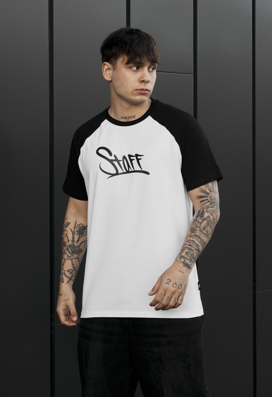 Koszulka Staff logo black & white