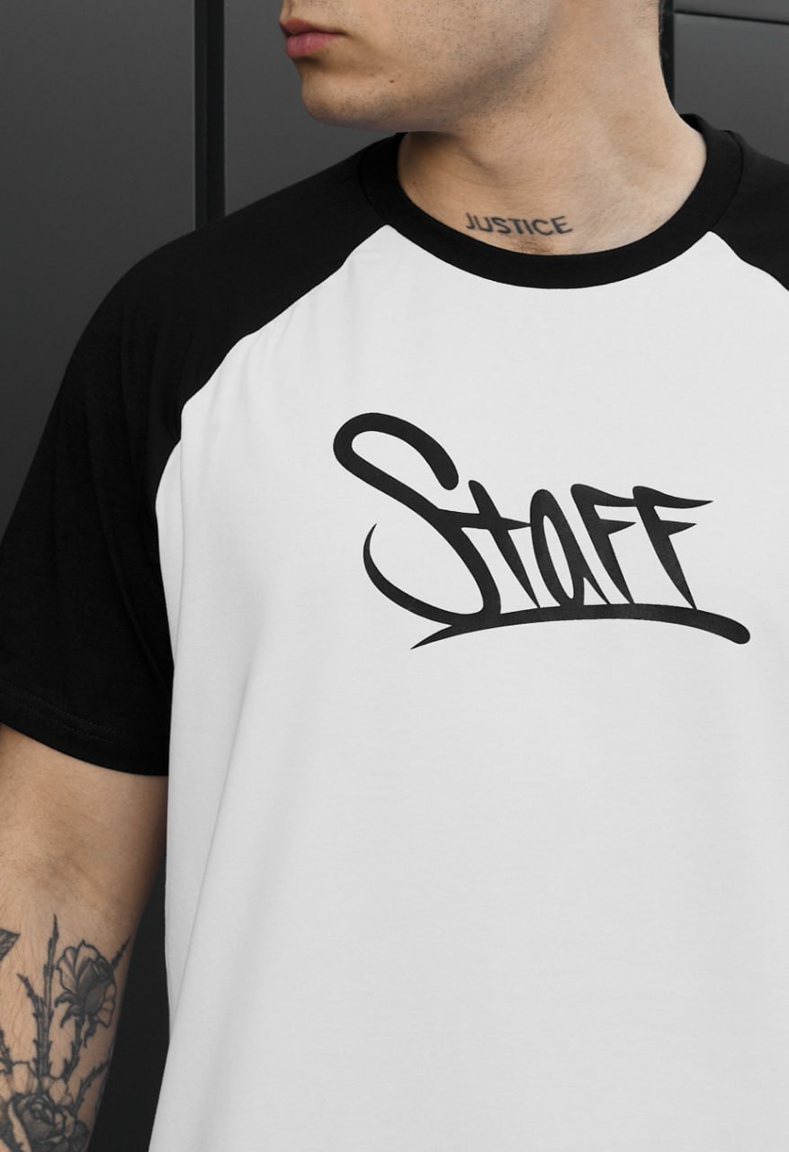 Koszulka Staff logo black & white