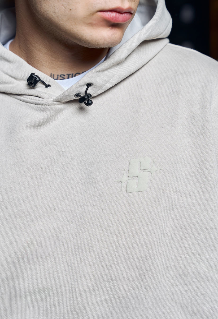 Bluza Staff S light gray oversize