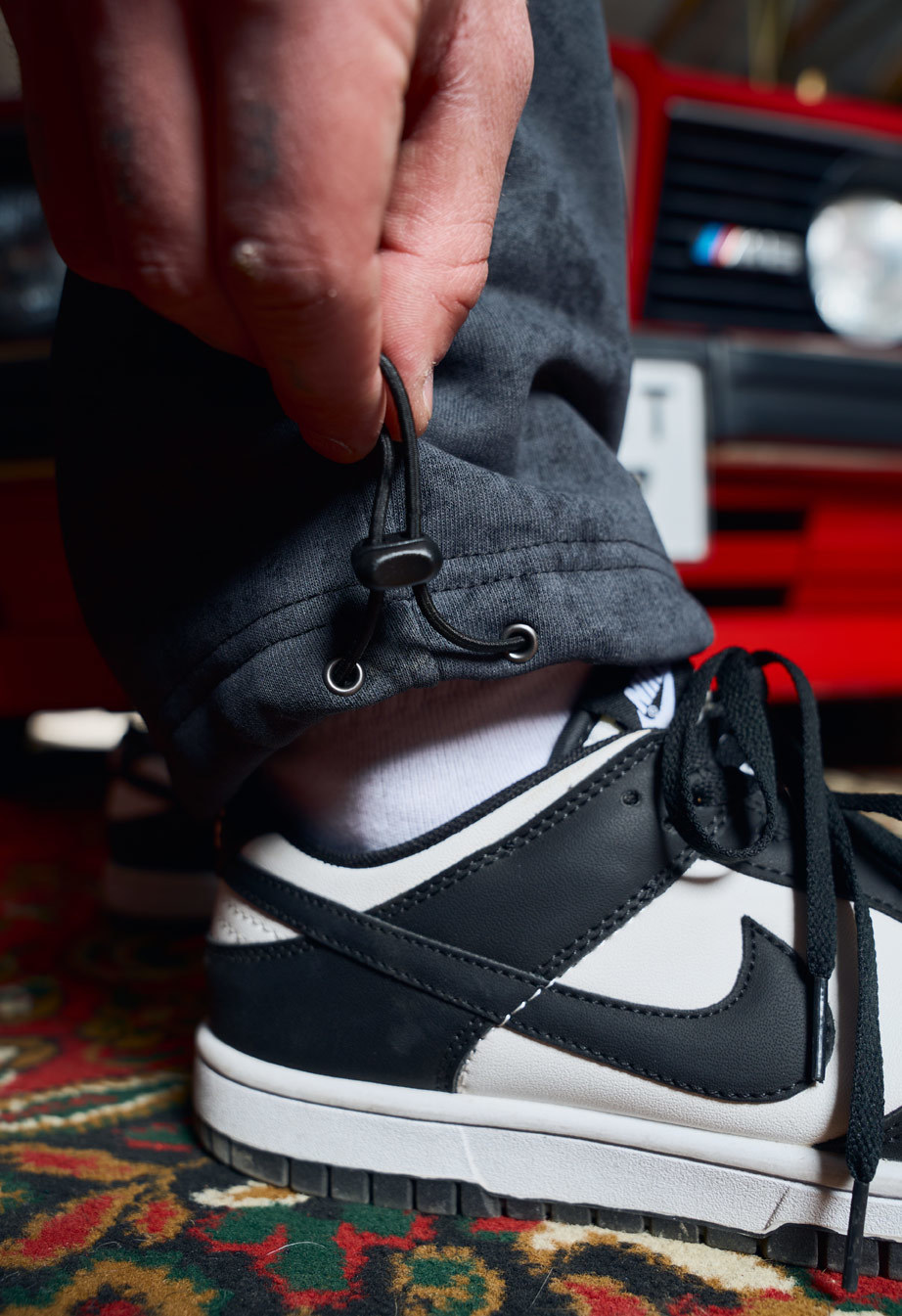 Spodnie dresowe Staff S dark gray