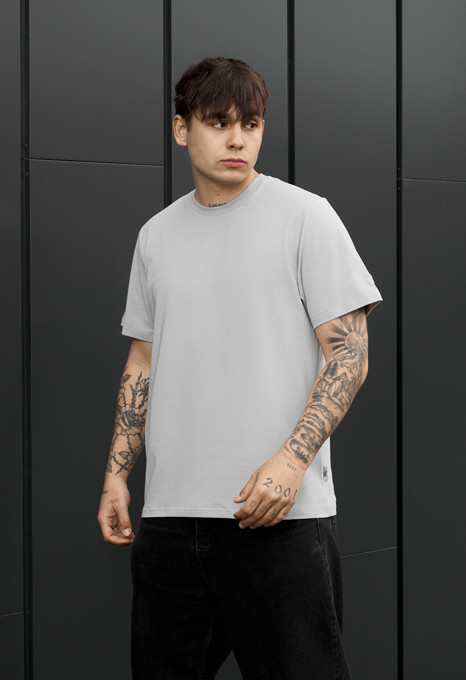 Koszulka Staff ma logo light gray