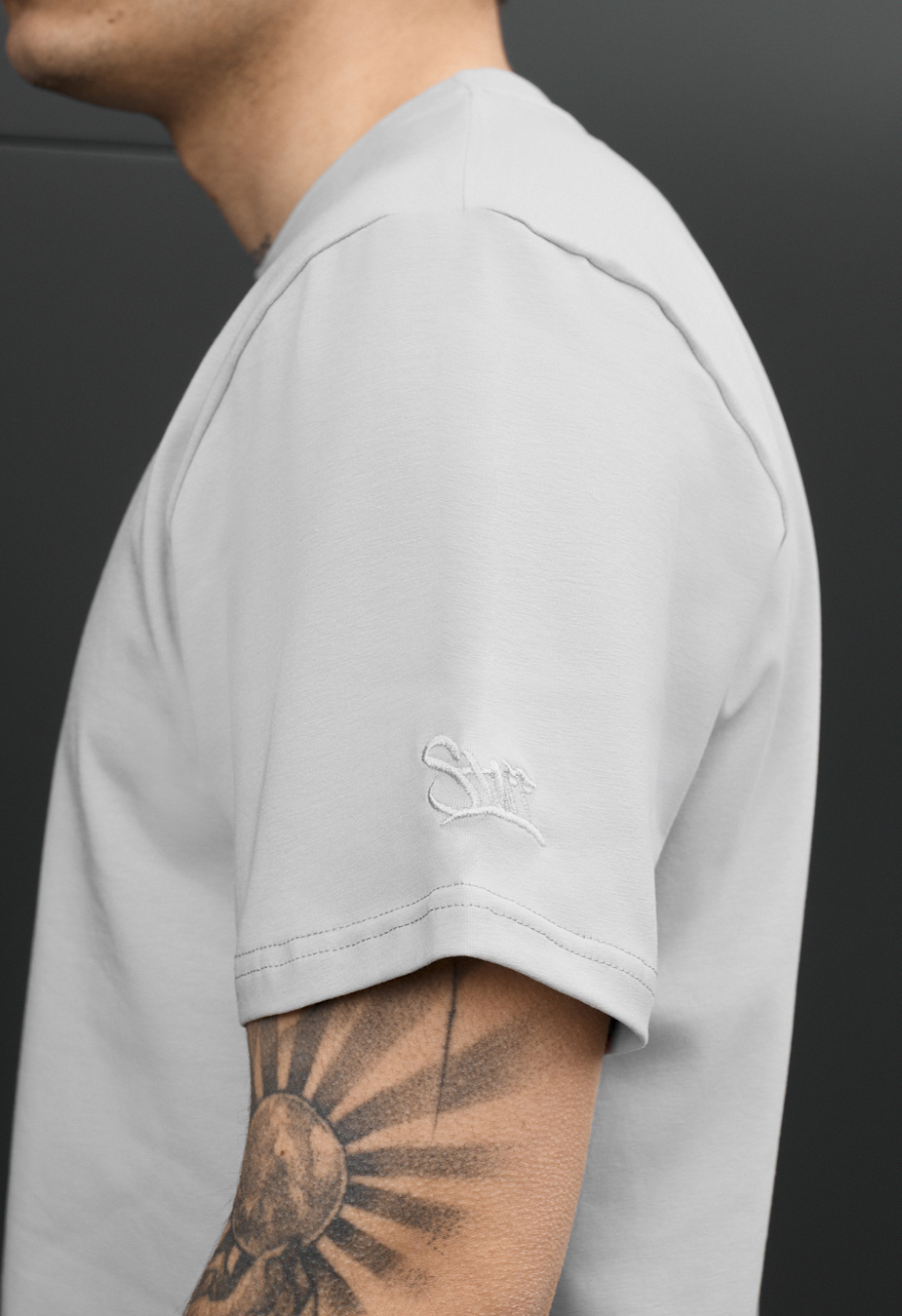 Koszulka Staff ma logo light gray