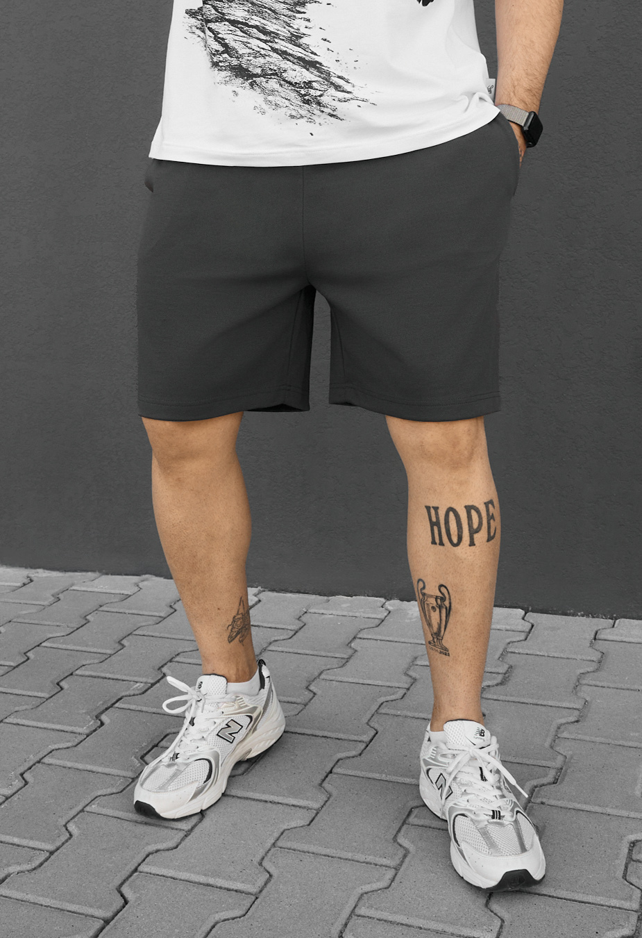 Spodenki Staff cor dark gray