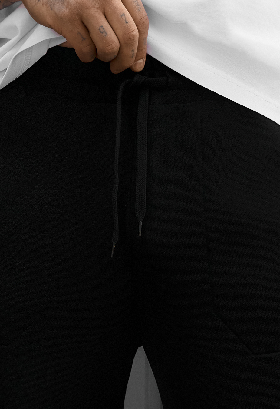 Spodnie Staff logo black