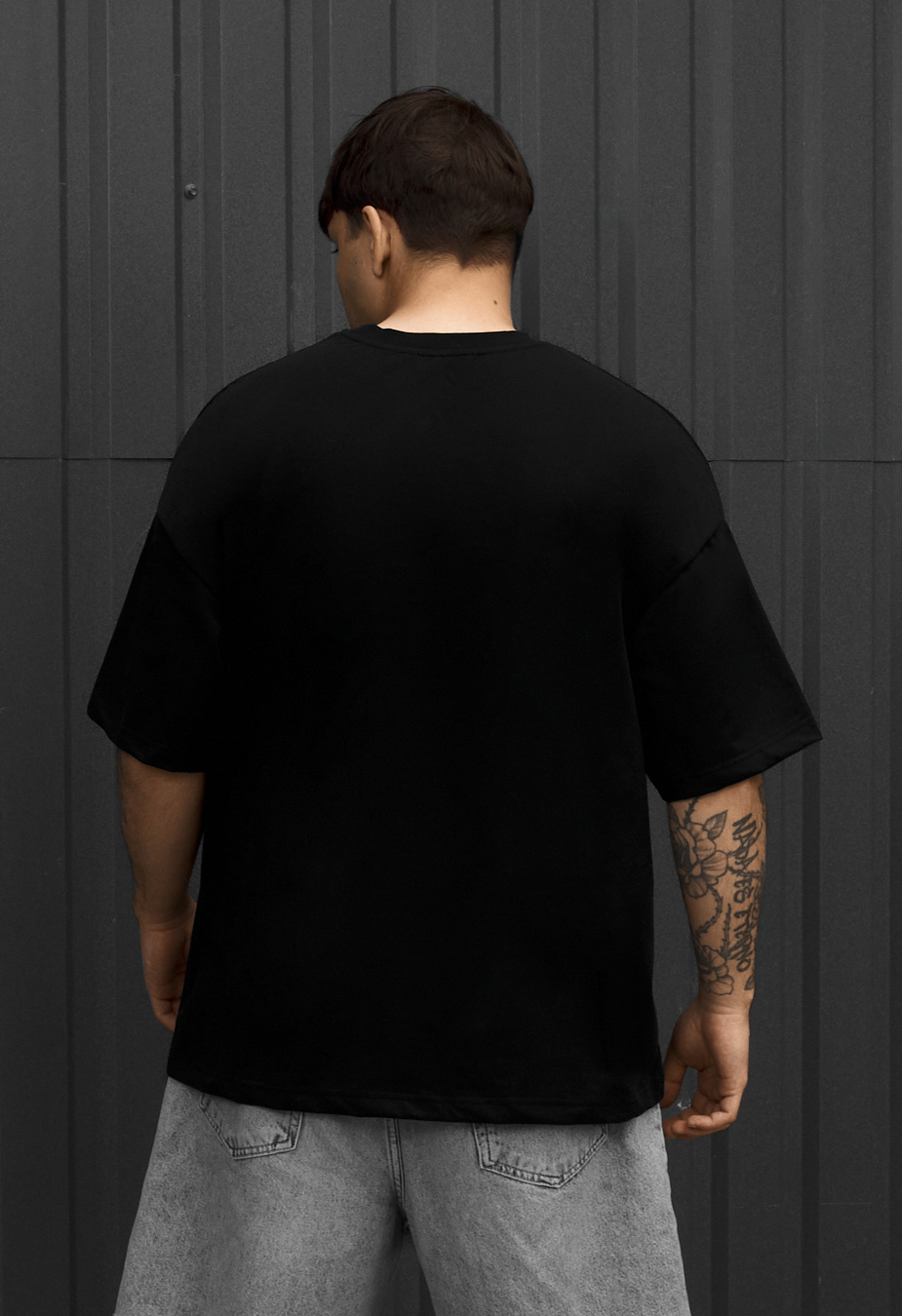 Koszulka Staff logo black oversize