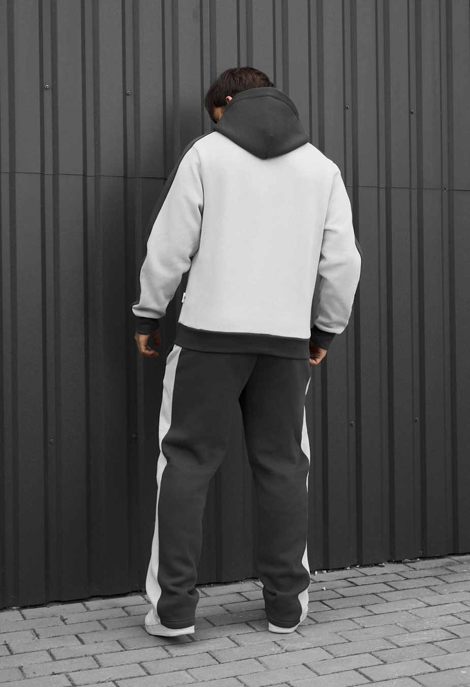 Dres Staff cor dark gray & light gray fleece