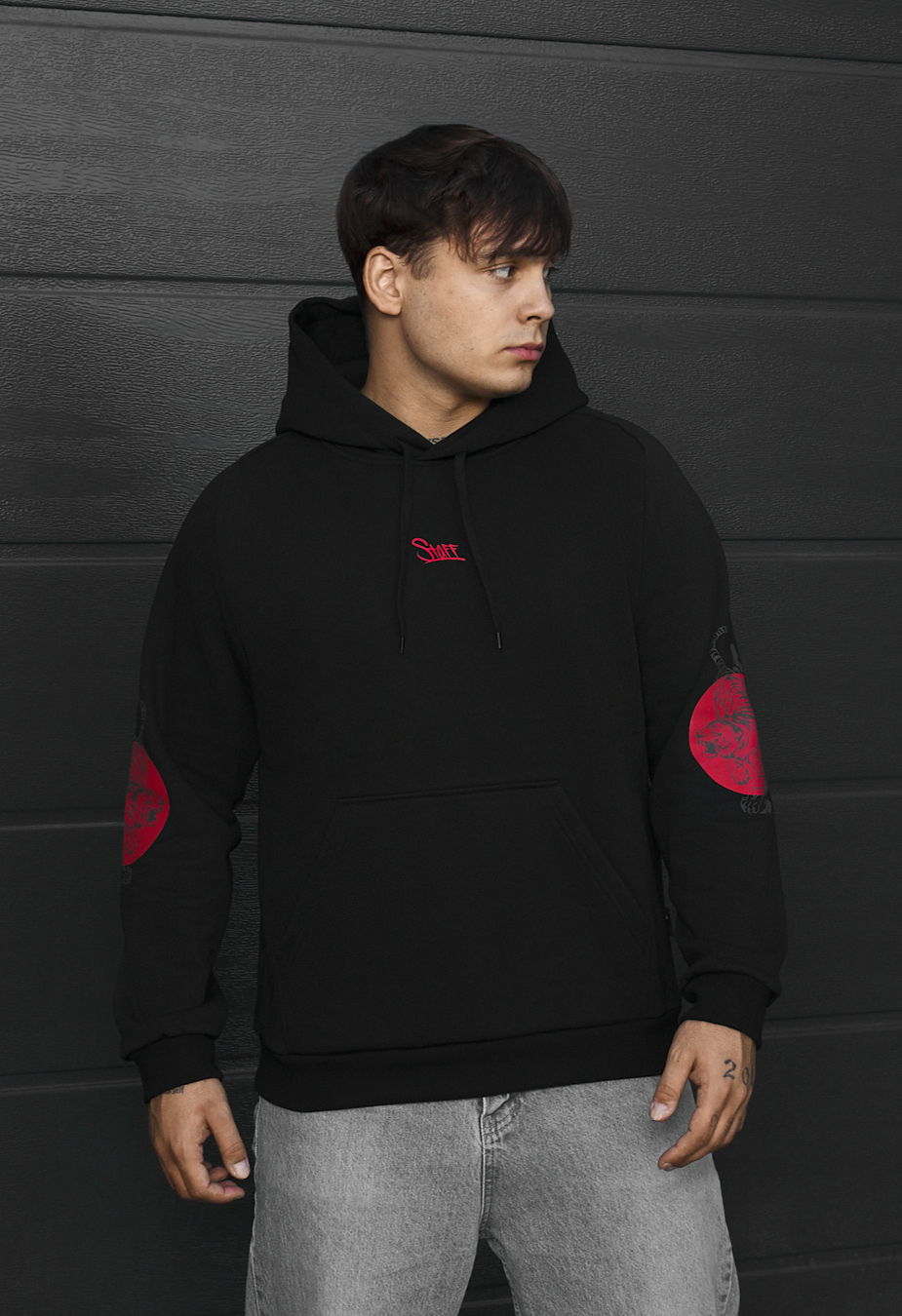 Bluza Staff tiger & logo fleece