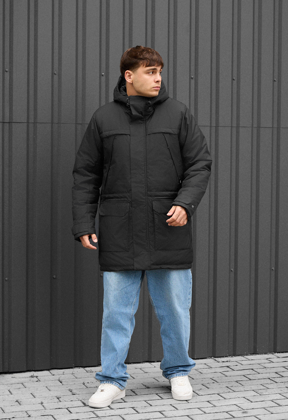  Parka zimowa Staff to black