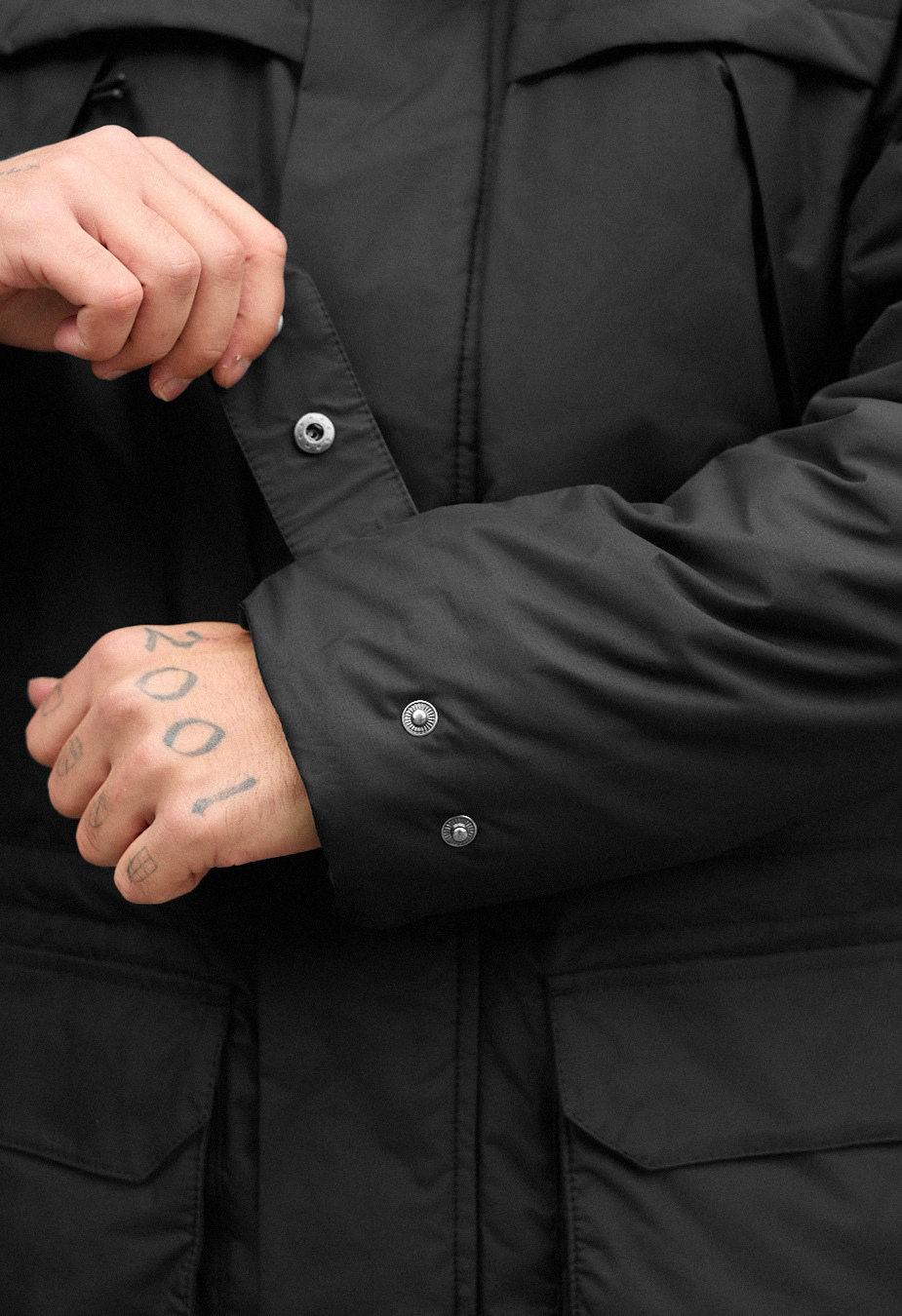  Parka zimowa Staff to black