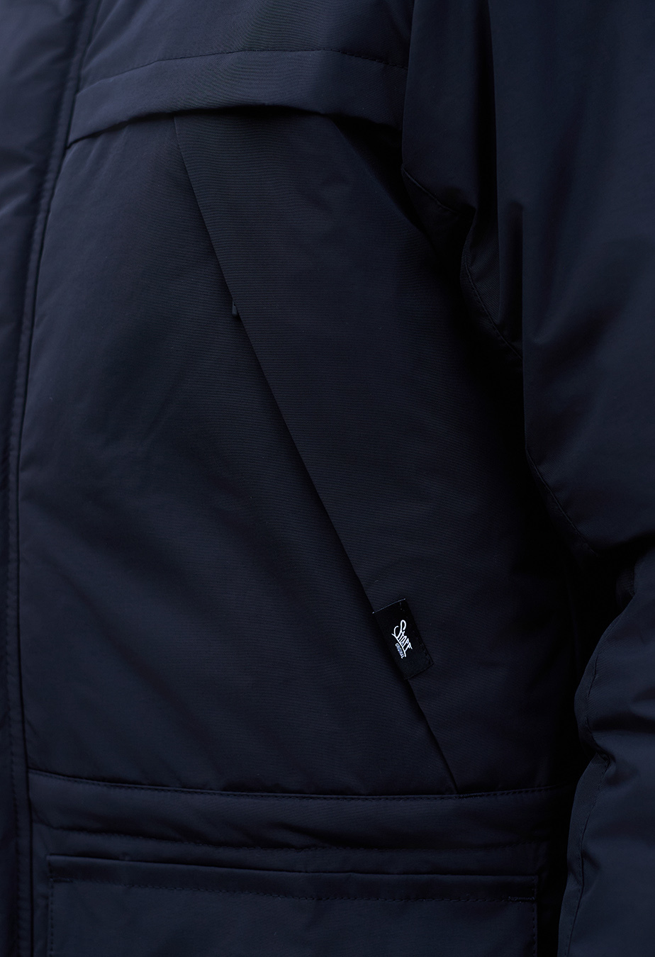 Zimowa parka Staff to black