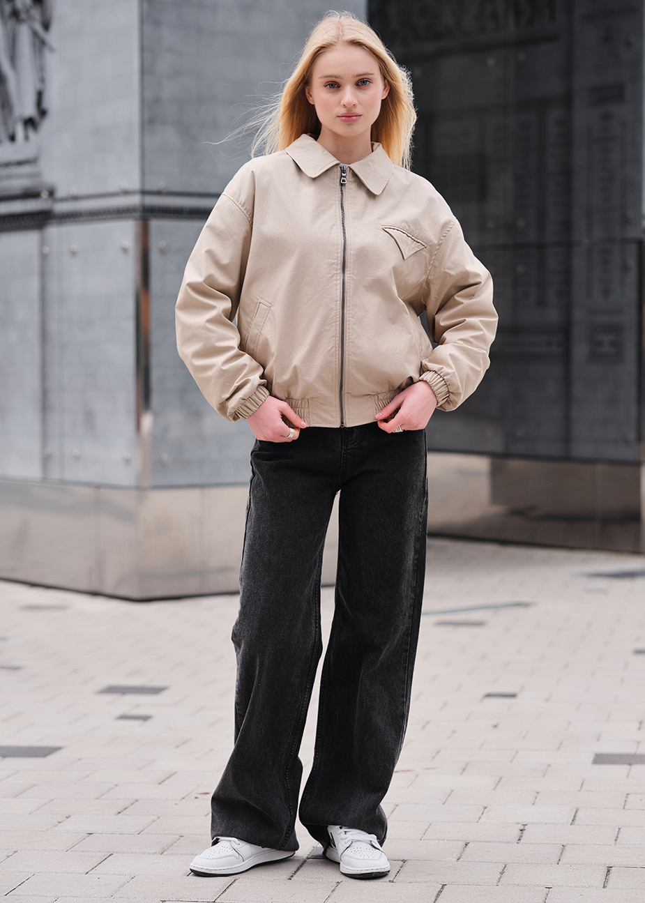 Bomberka damska Staff litz beige