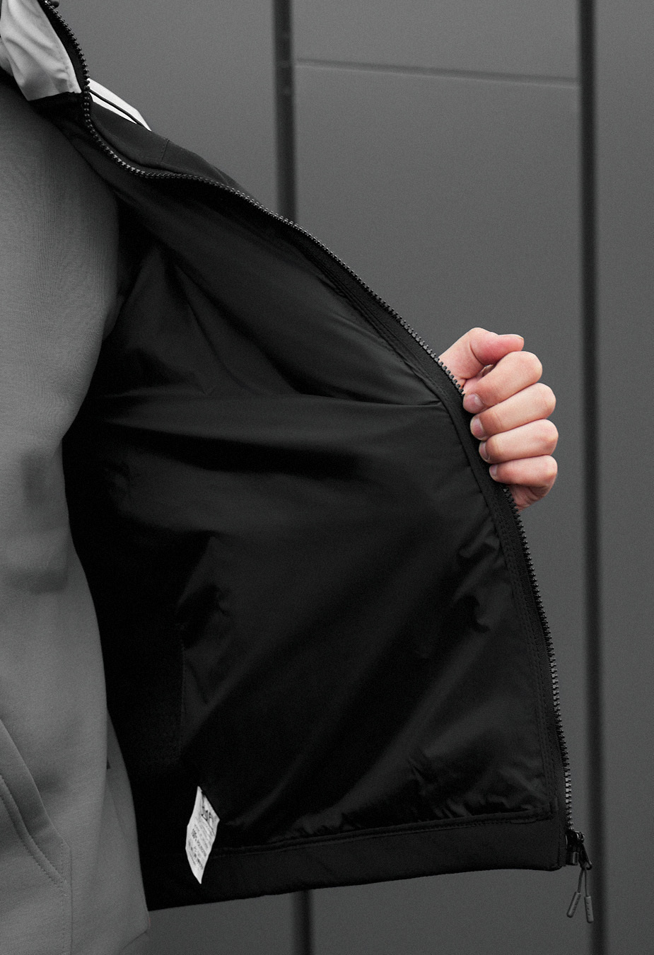 Kurtka soft shell Staff nexa black & light gray