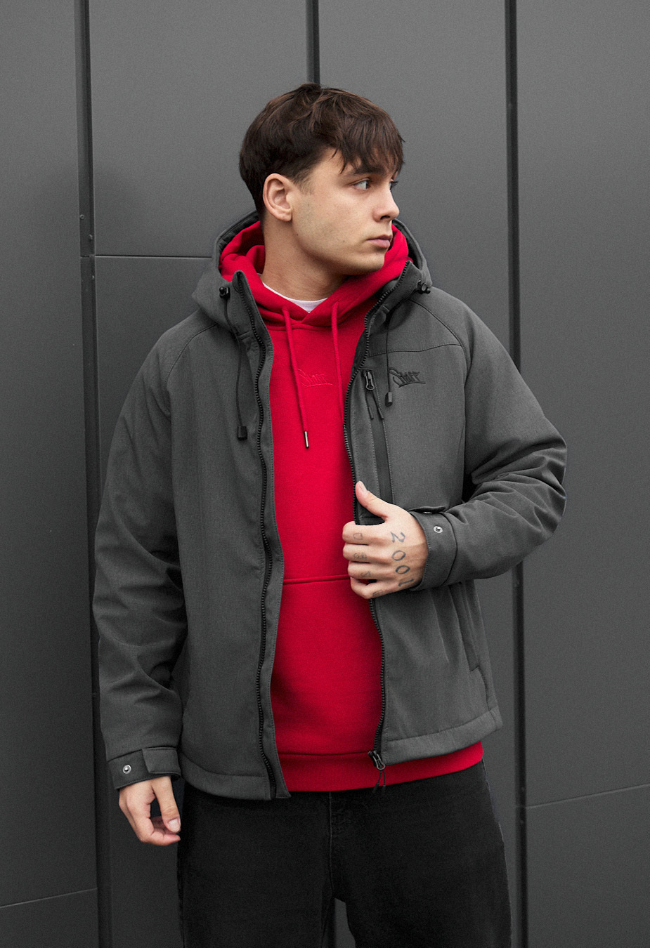 Kurtka soft shell Staff nexa gray