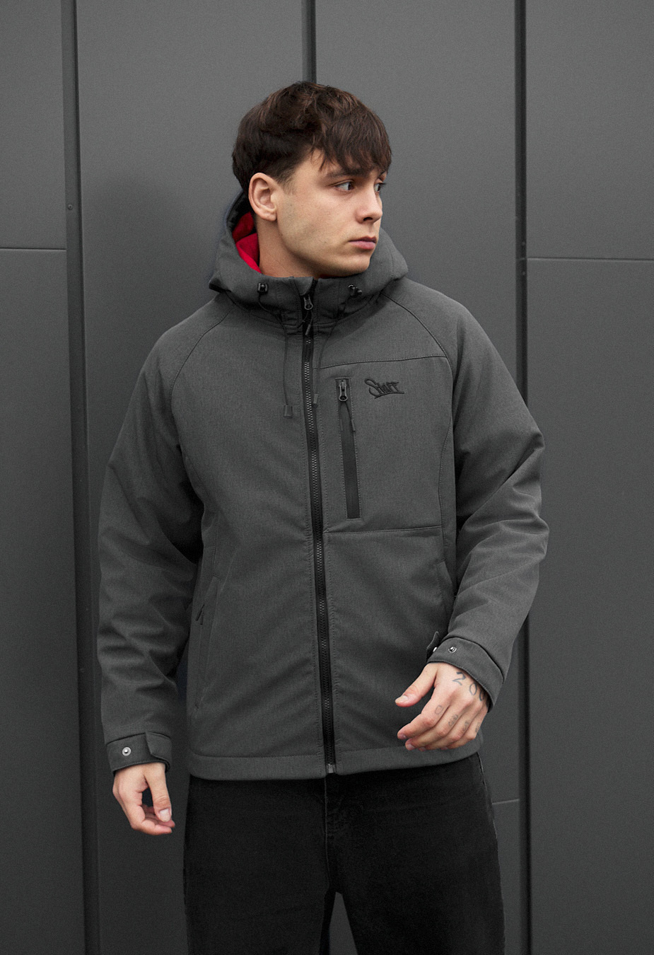 Kurtka soft shell Staff nexa gray