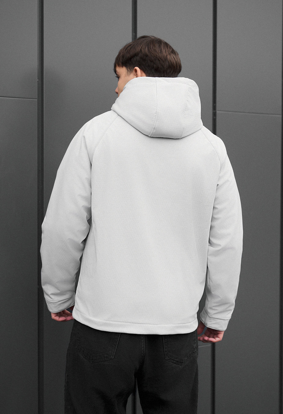 Kurtka soft shell Staff nexa light gray