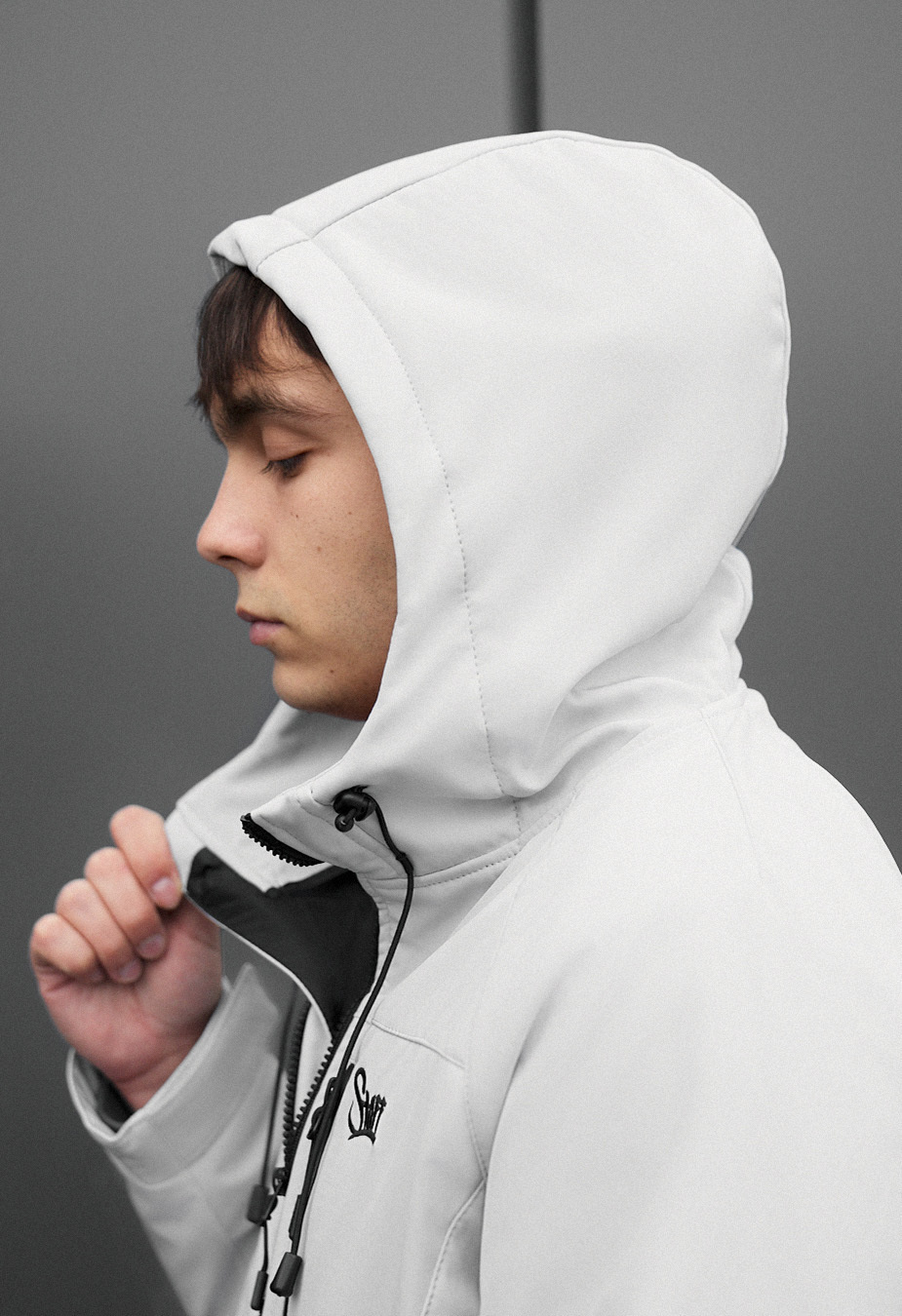 Kurtka soft shell Staff nexa light gray