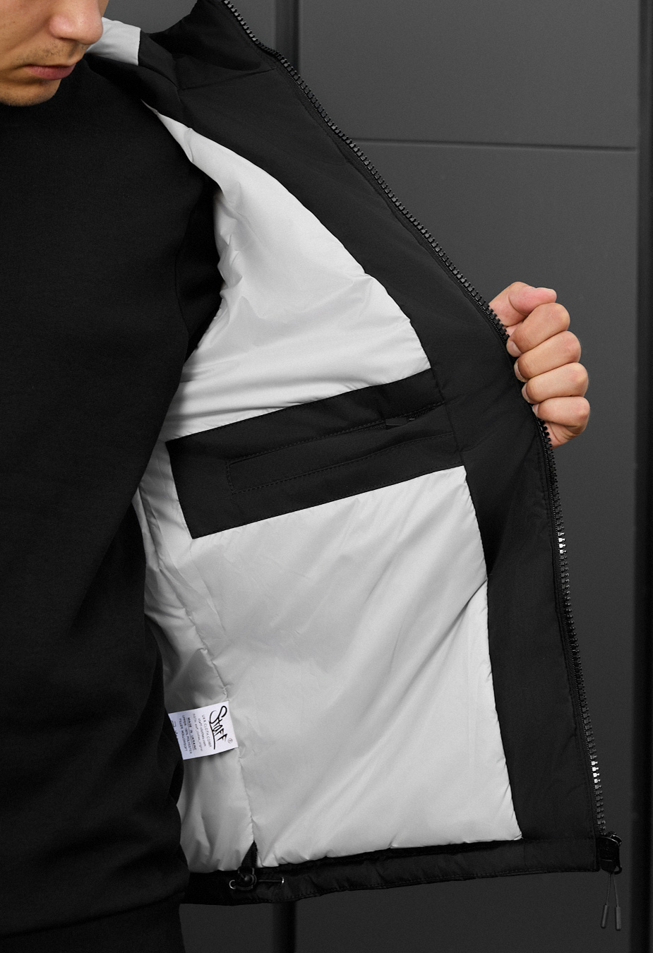 Kurtka zimowa Staff br black logo