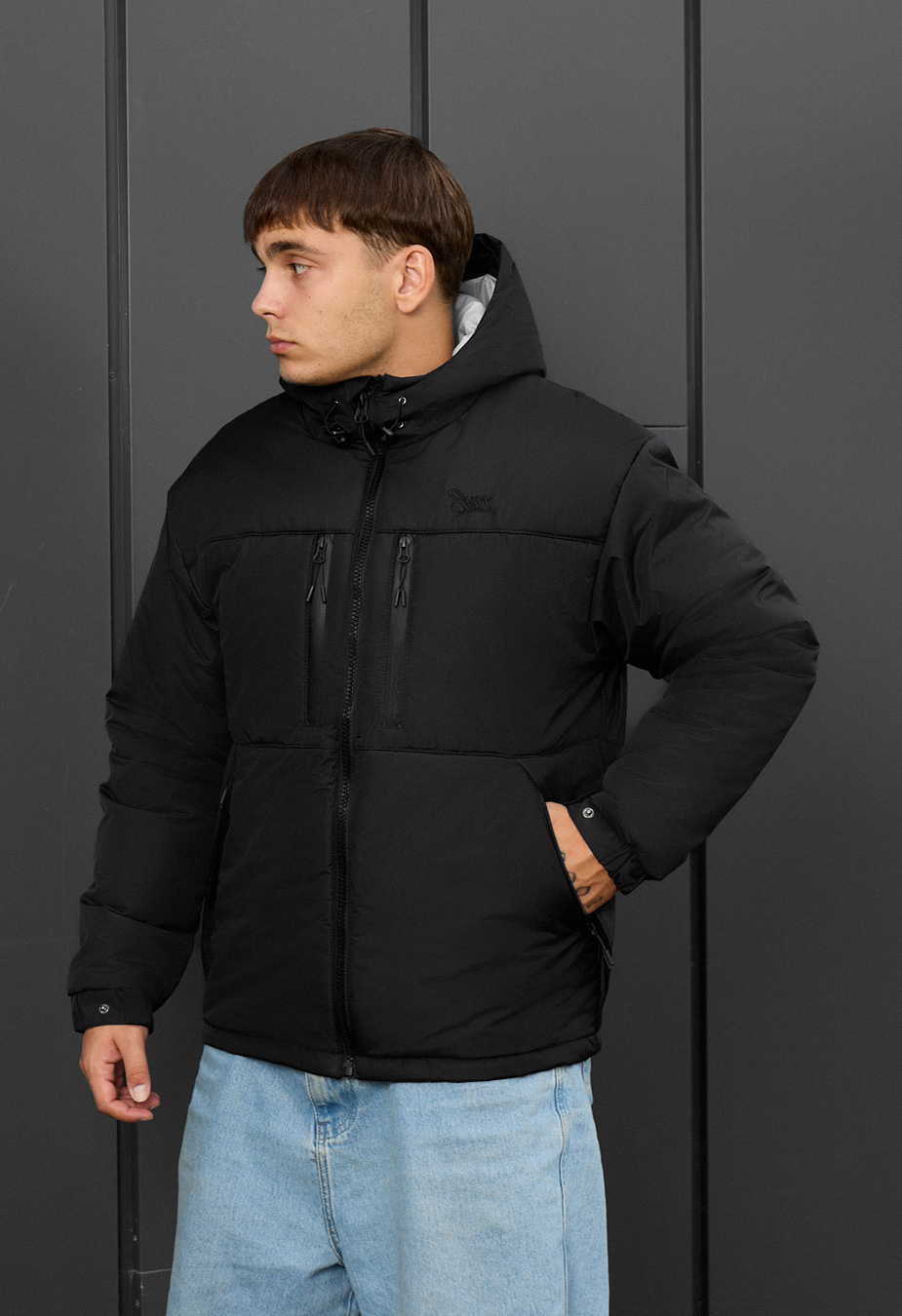 Kurtka zimowa Staff br black logo
