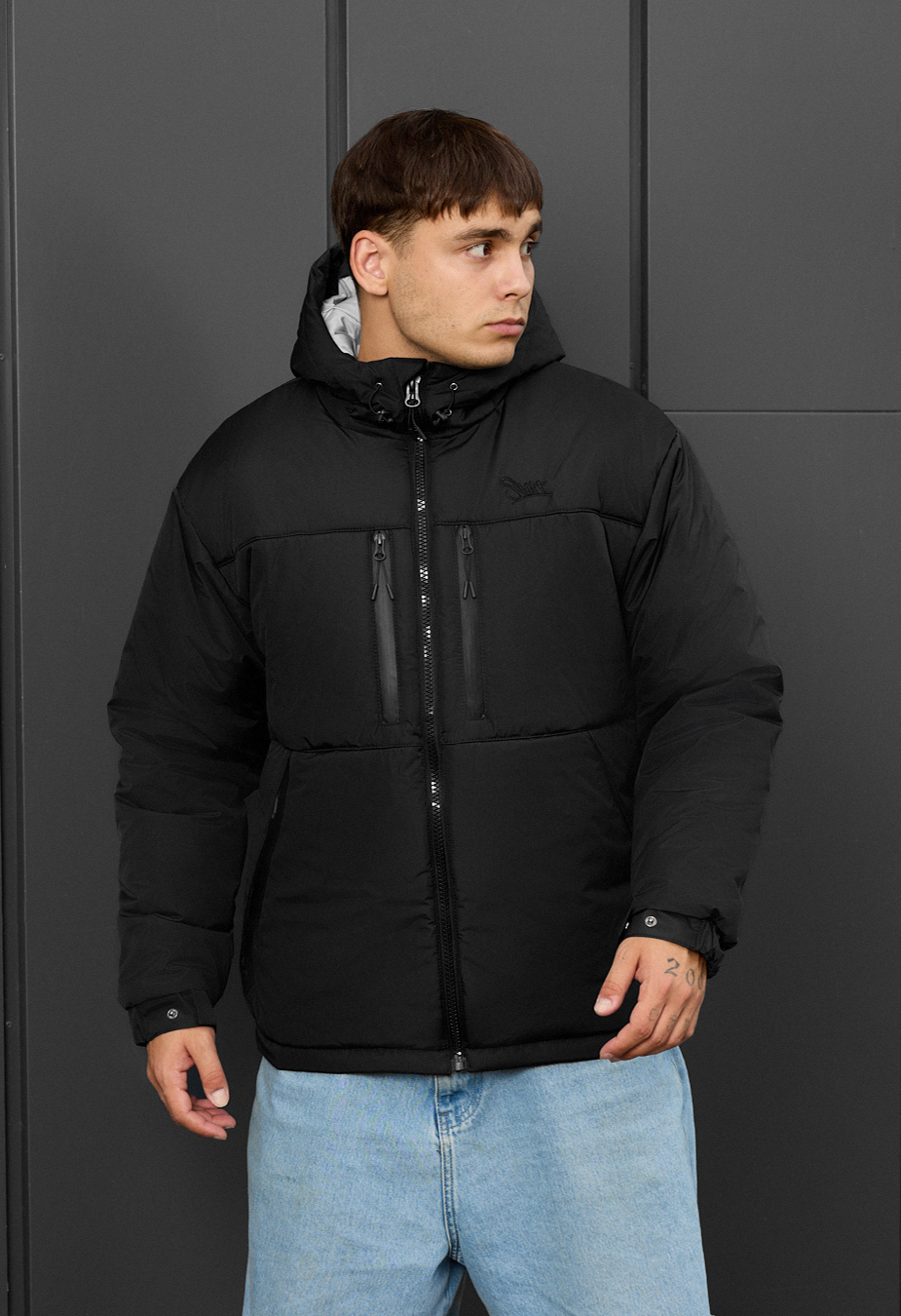 Kurtka zimowa Staff br black logo