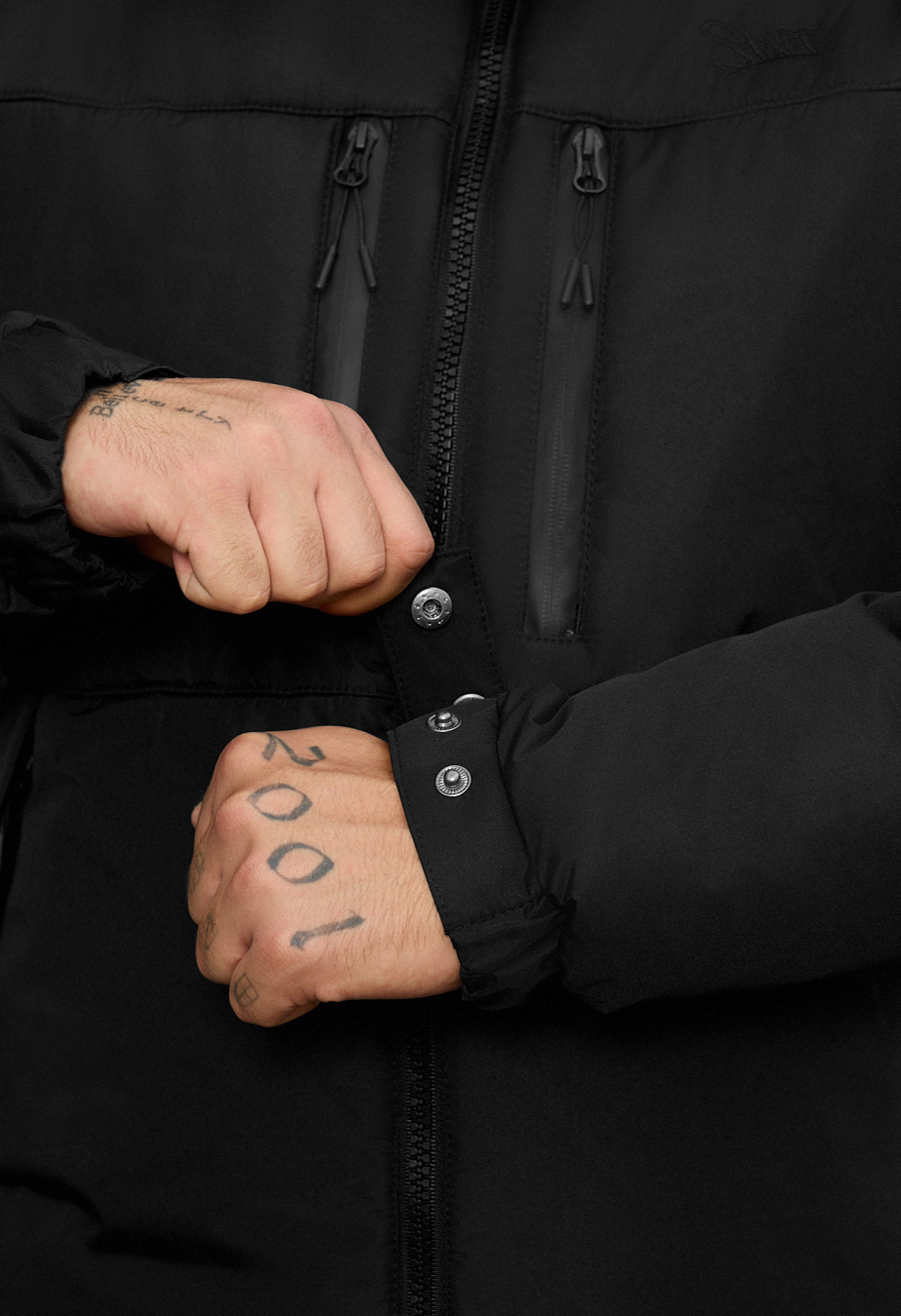 Kurtka zimowa Staff br black logo