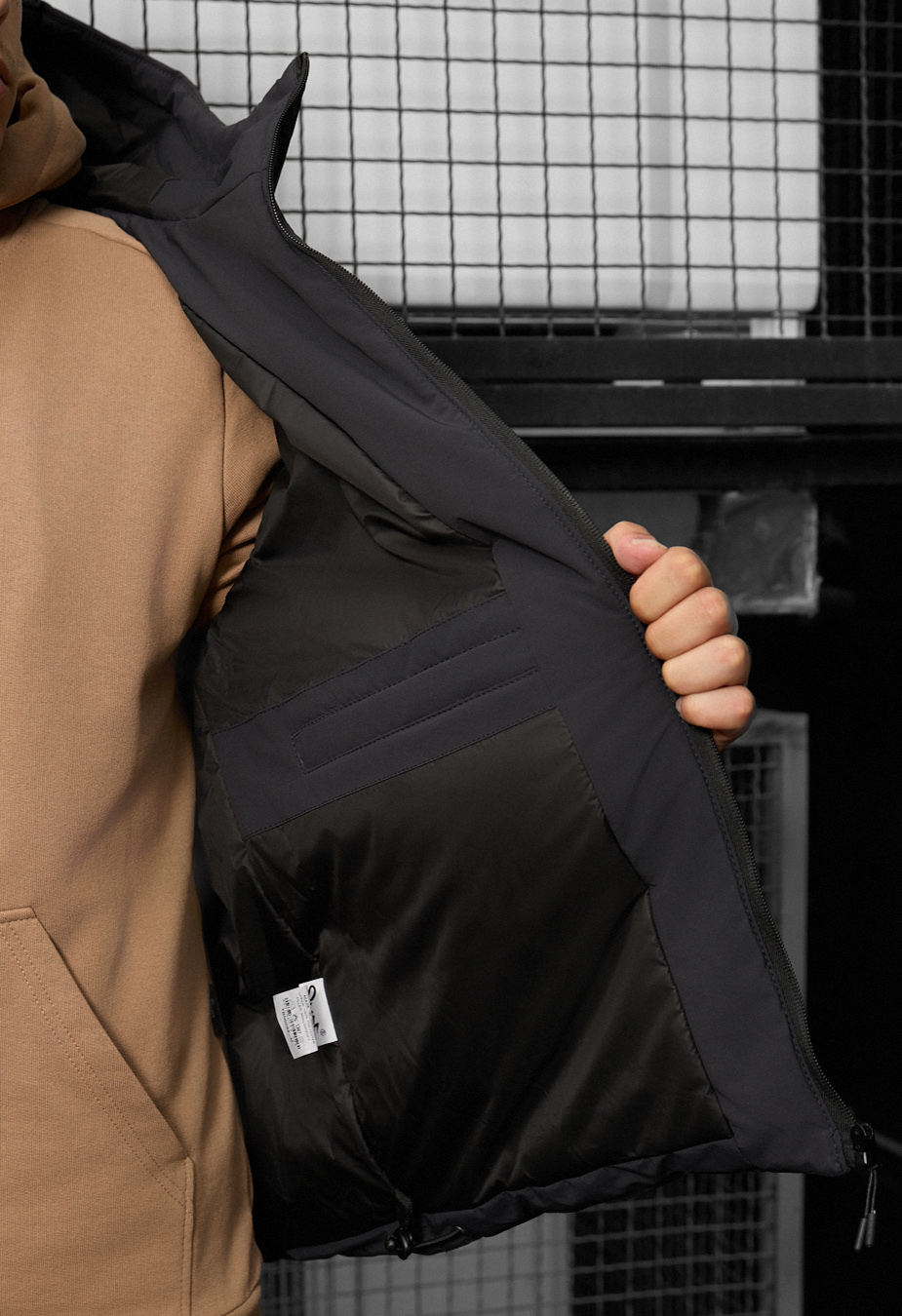 Kurtka zimowa Staff krix dark gray
