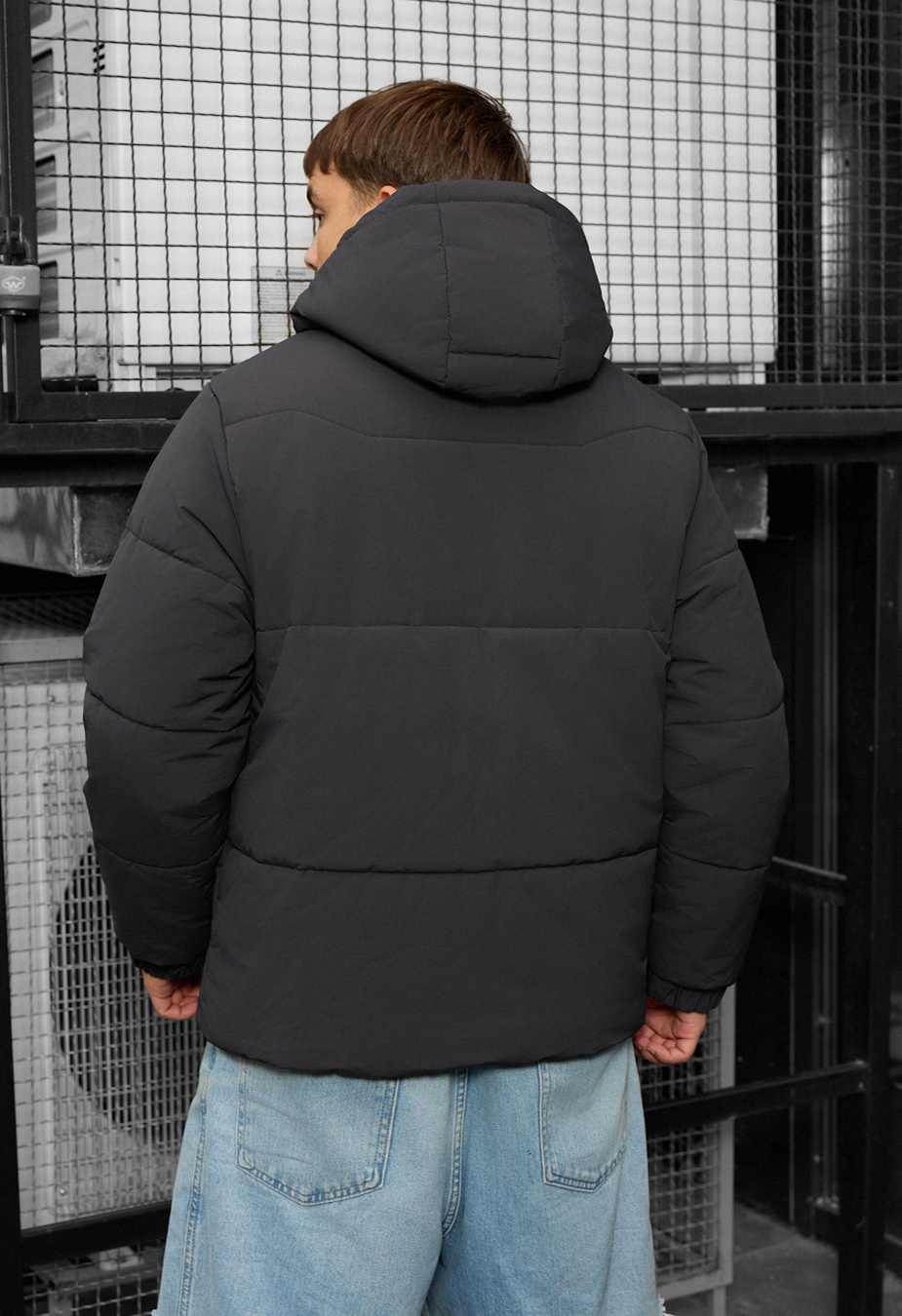 Kurtka zimowa Staff krix dark gray