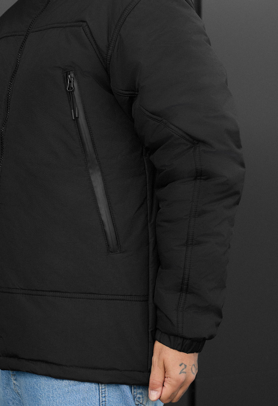 Kurtka zimowa Staff texr black