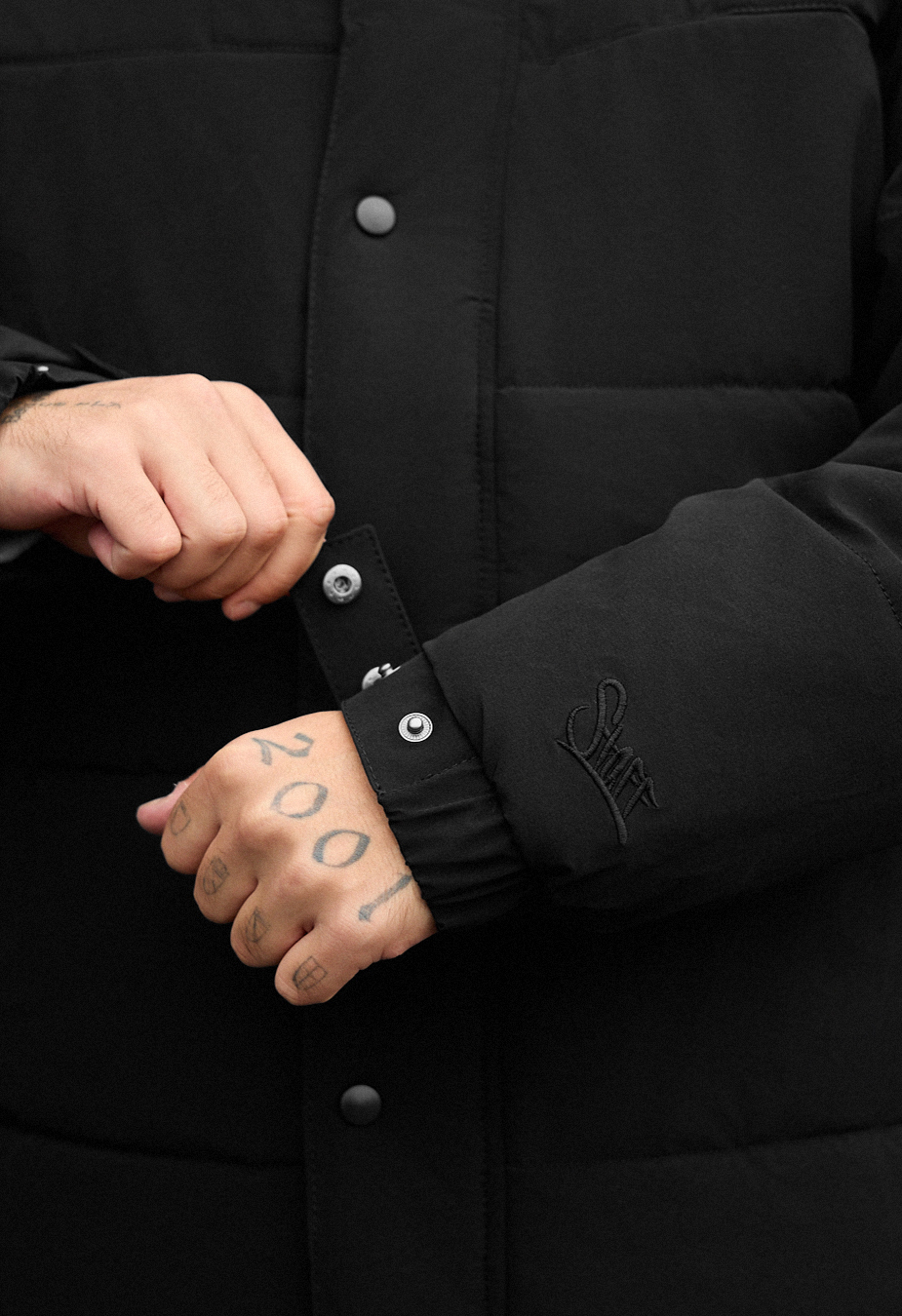 Kurtka zimowa Staff born black