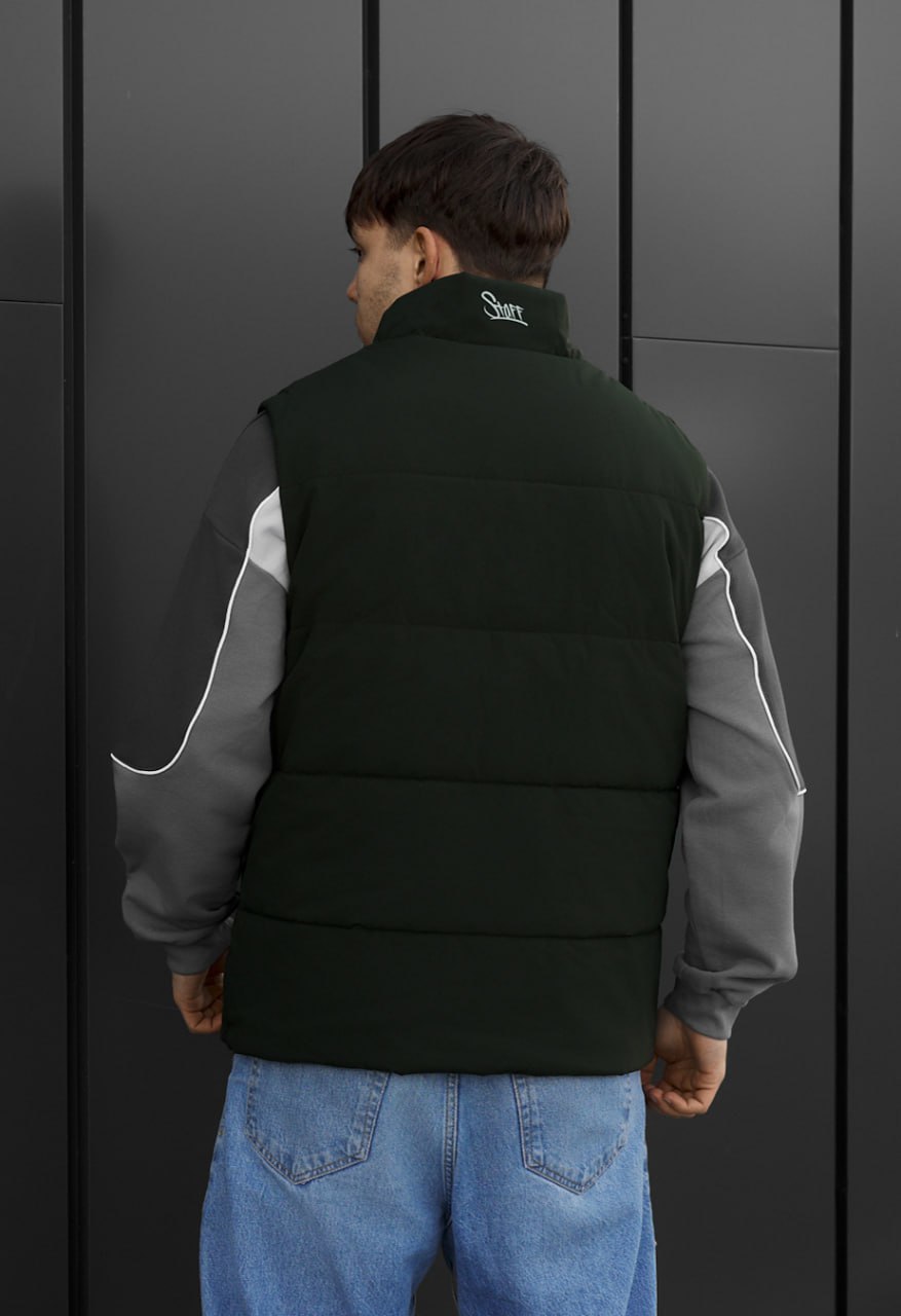 Kamizelka Staff to alto dark green