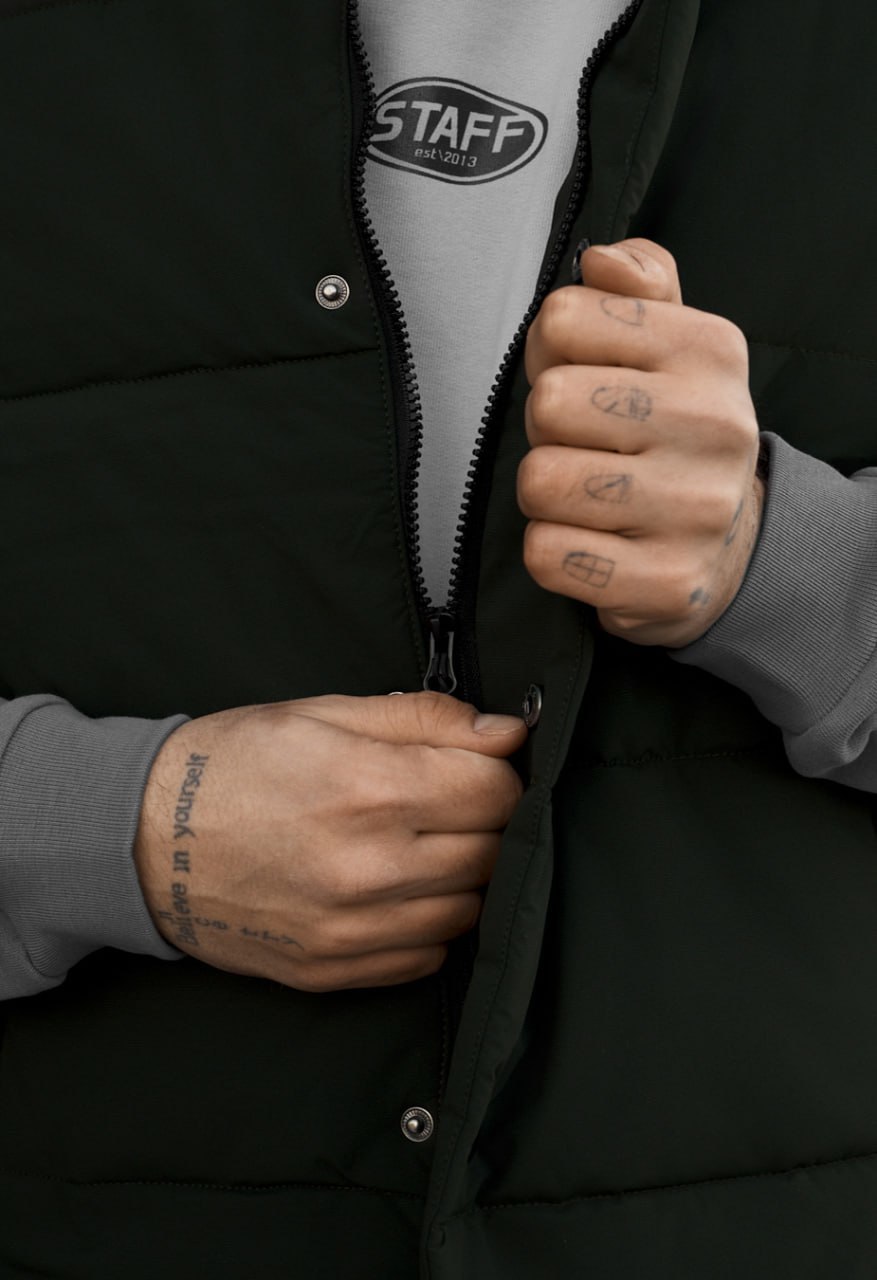 Kamizelka Staff to alto dark green