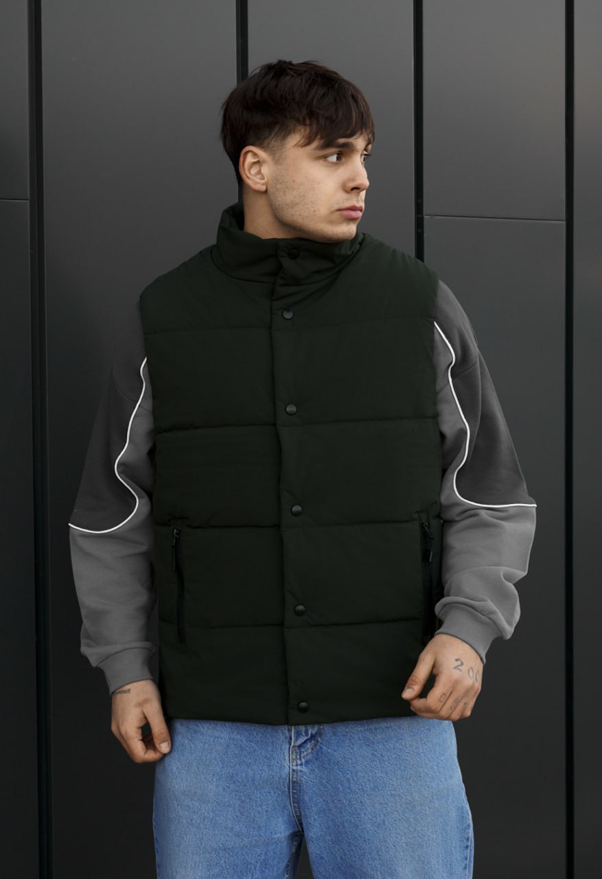 Kamizelka Staff to alto dark green