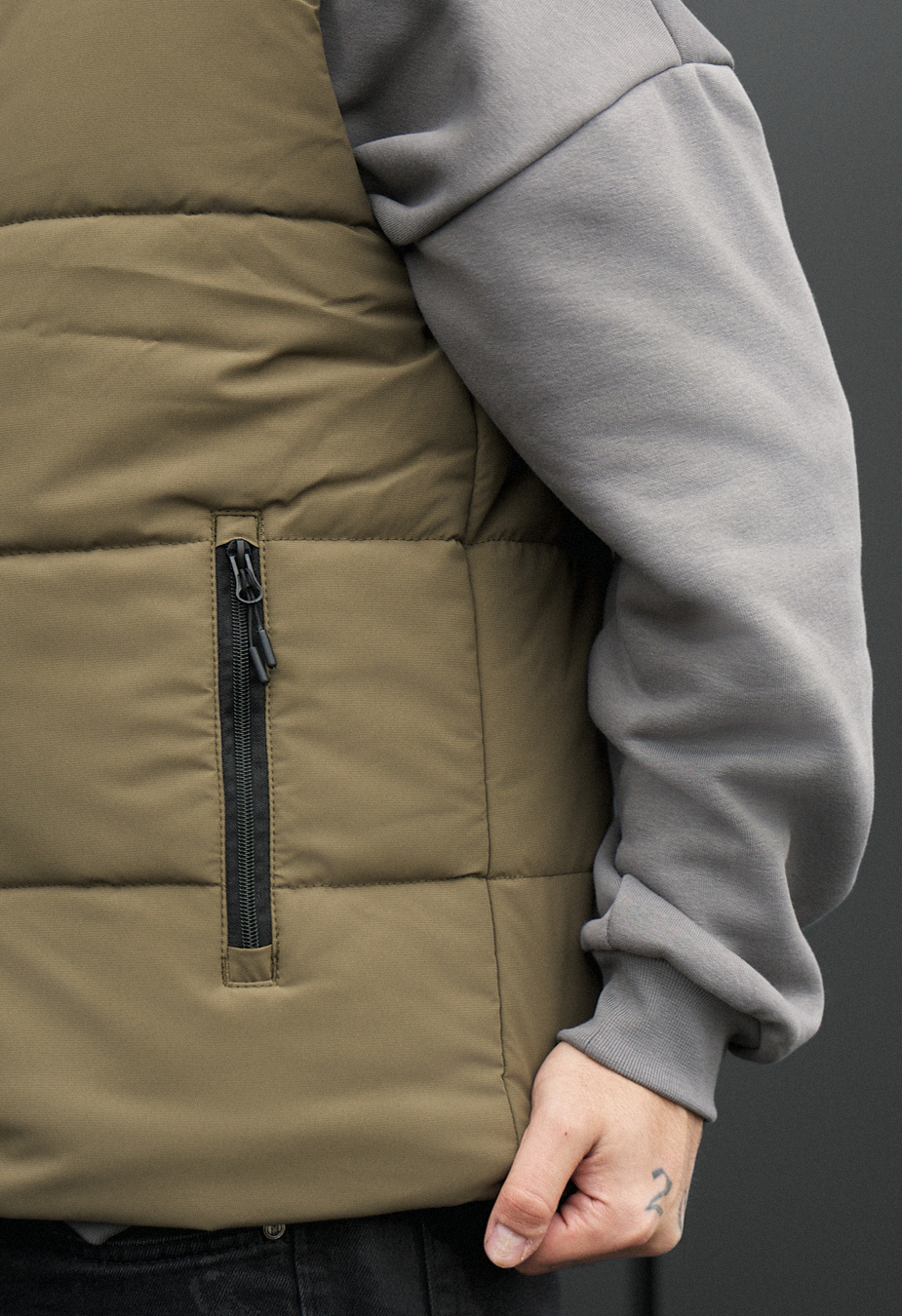 Kamizelka Staff to alto olive