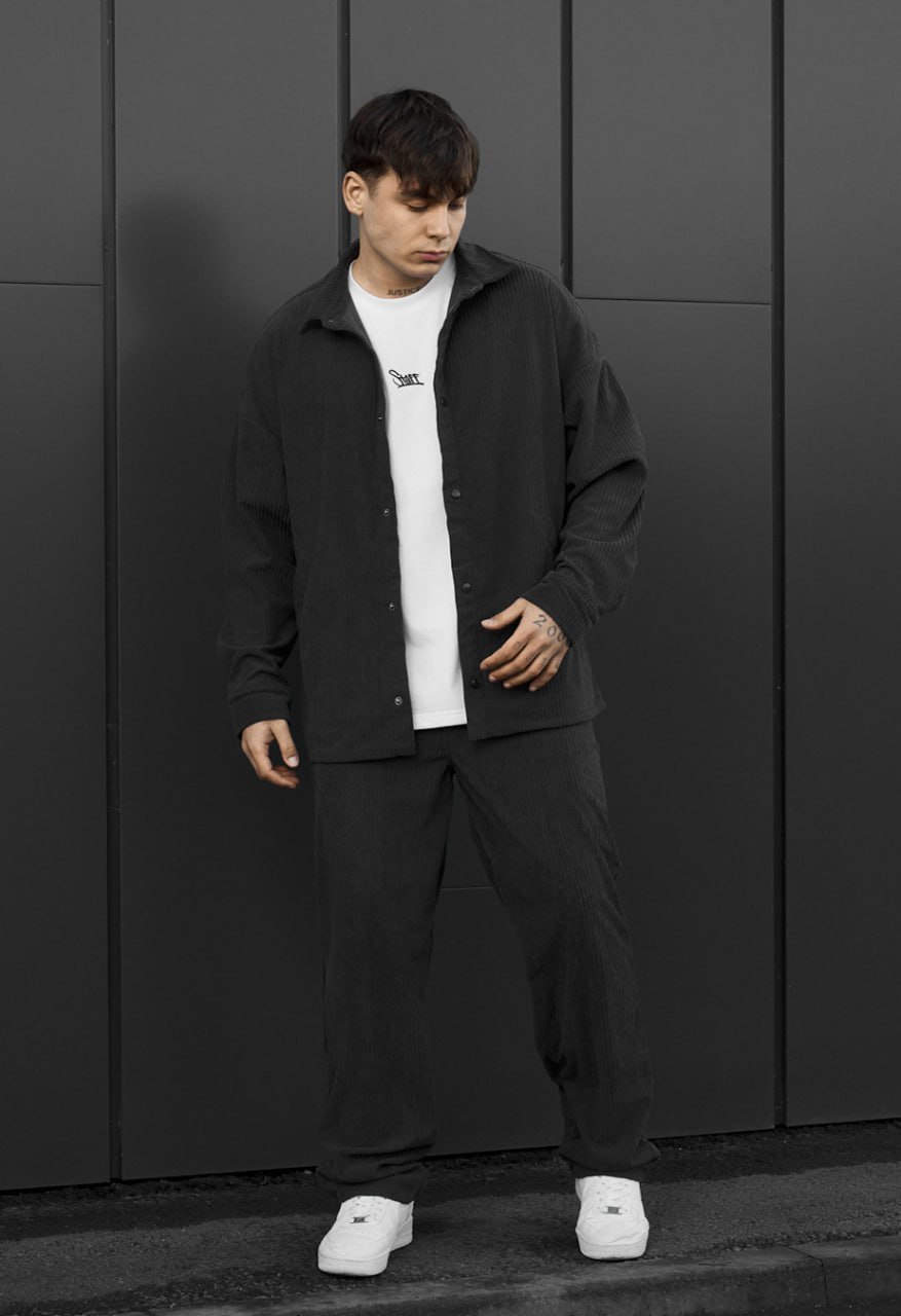 Komplet Staff kam dark gray