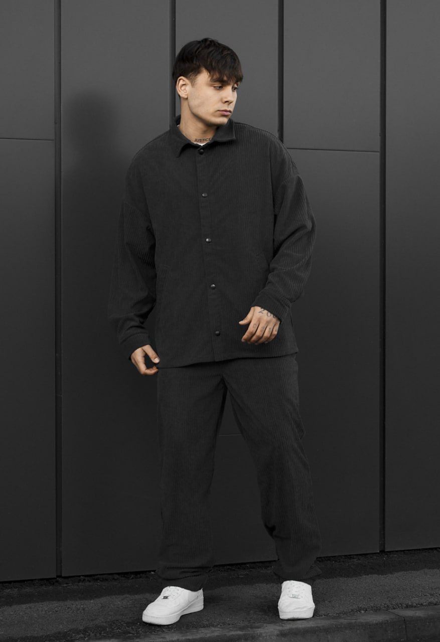 Komplet Staff kam dark gray