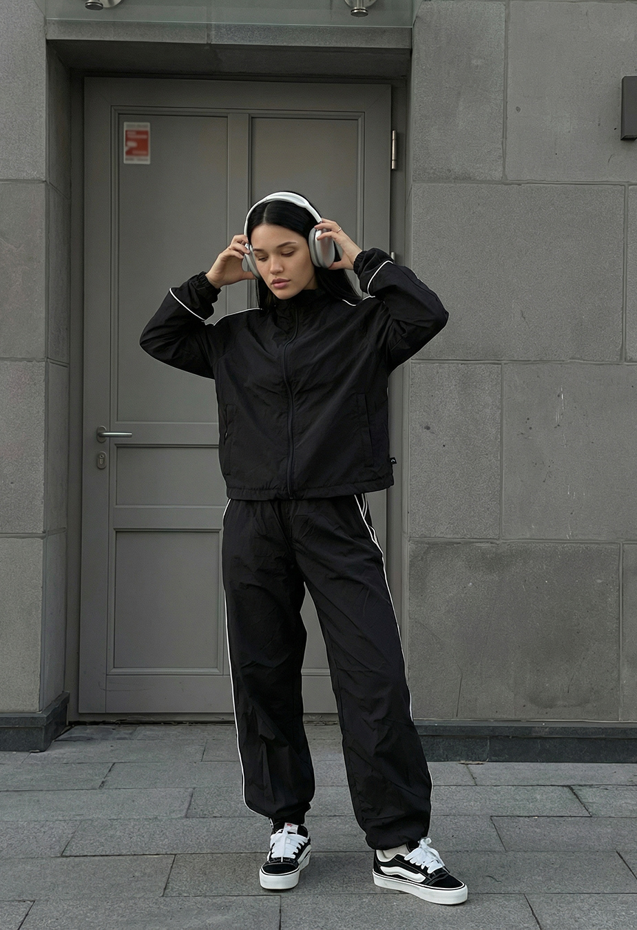 Dres Staff liw zip black reflective